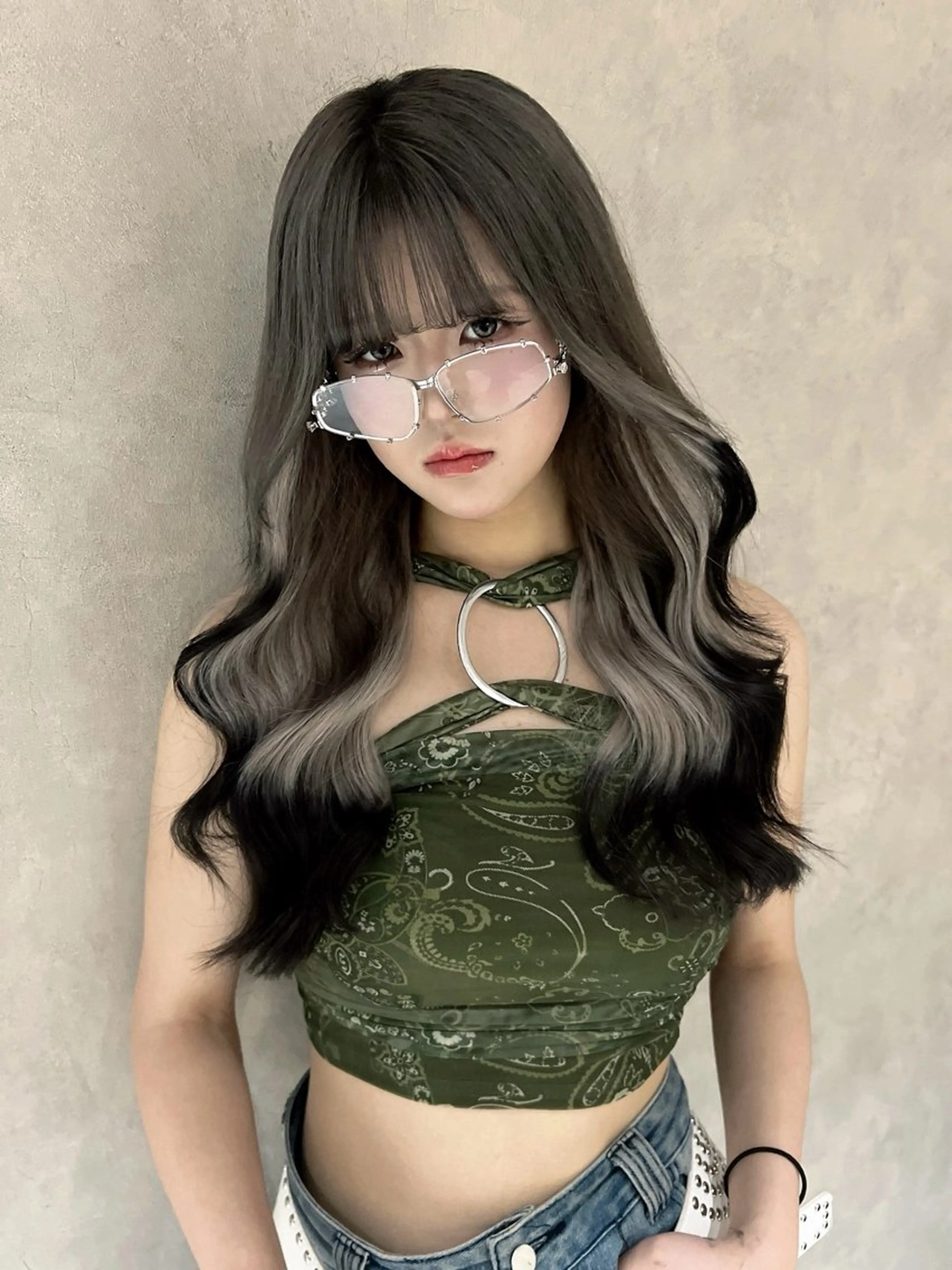 カラー 🖤複雑履歴ブリーチ Mizuki 🖤のヘアスタイル