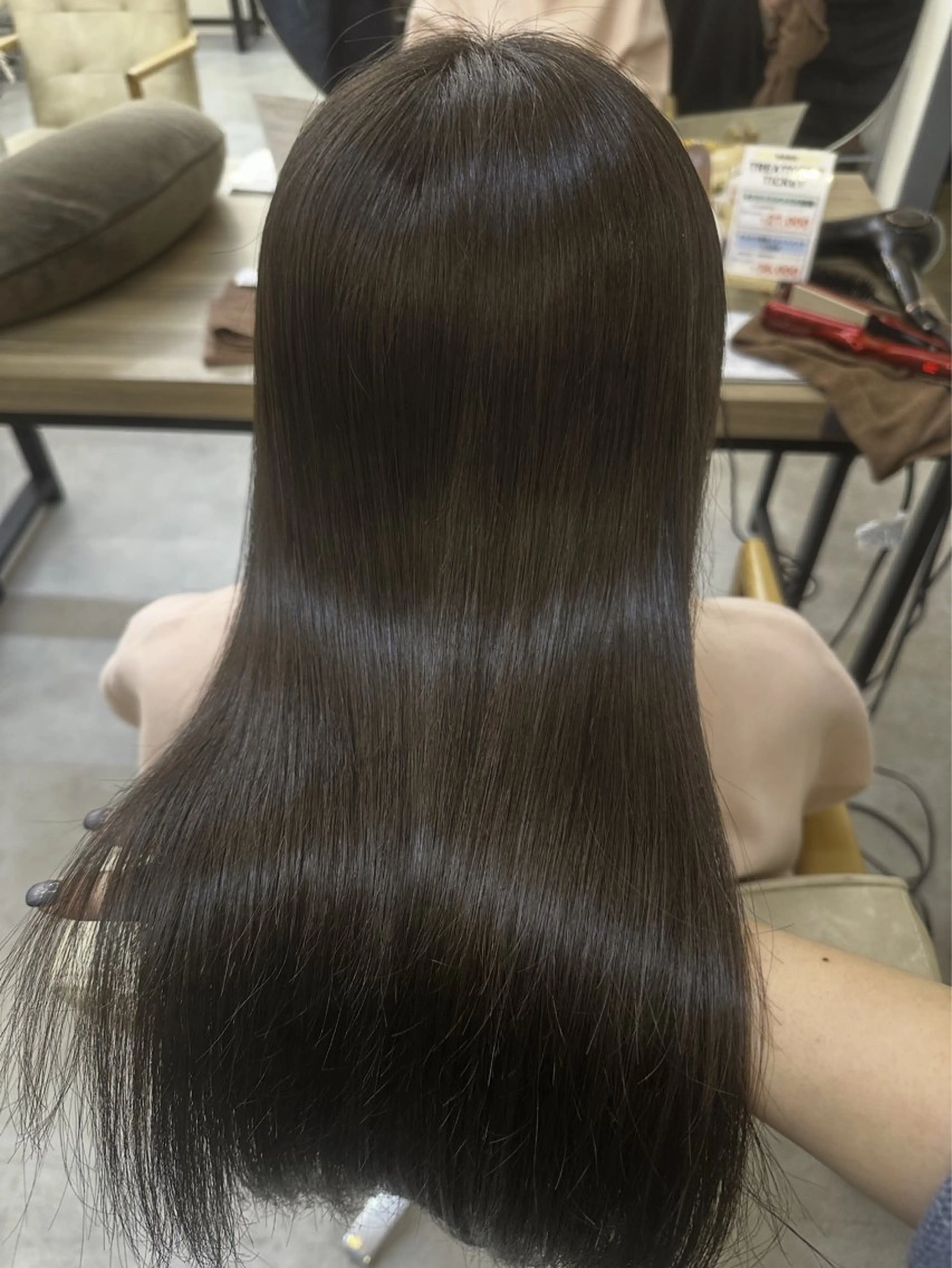 透明感カラー + 6step treatment🧊🧊の写真