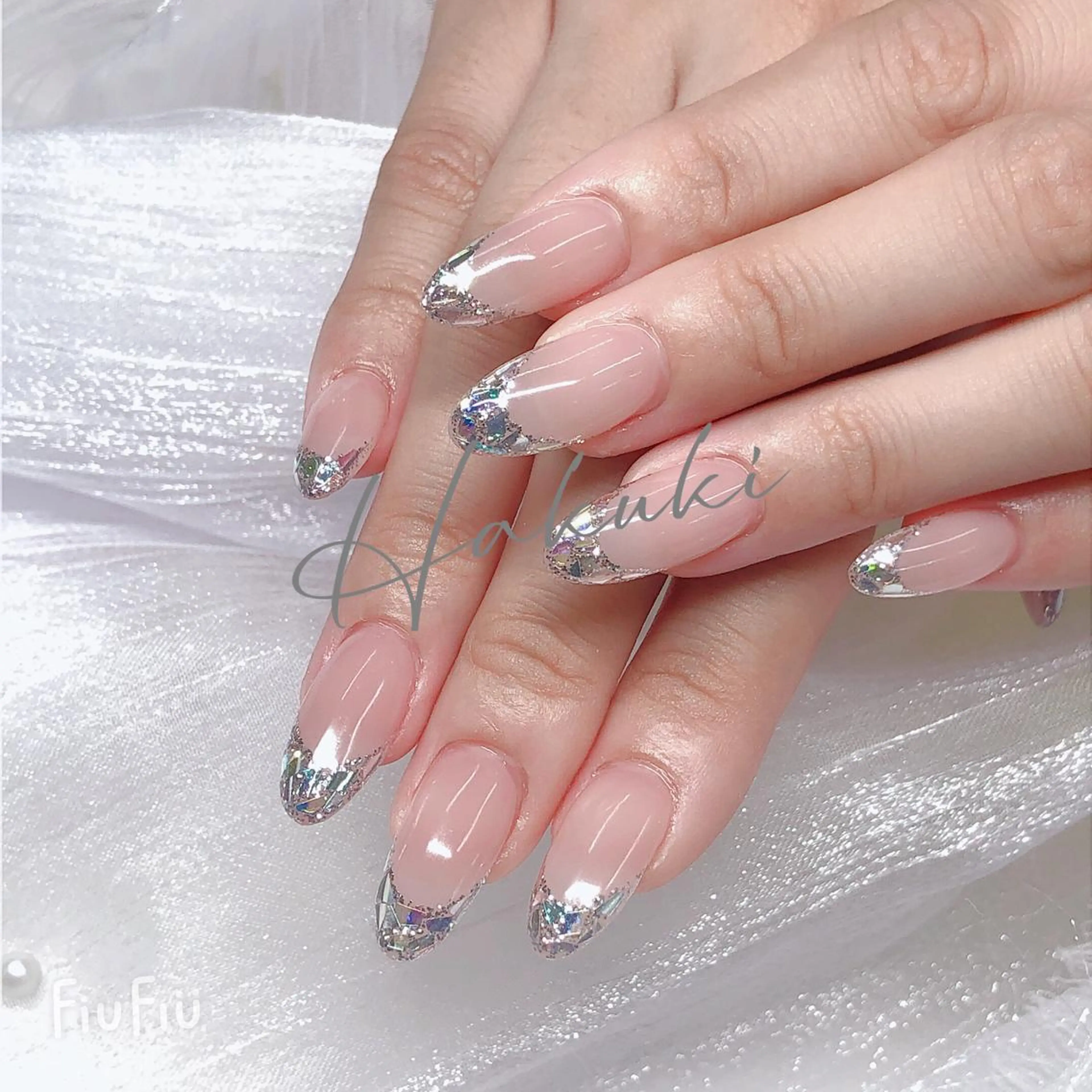 💎Insで話題のガラスフレンチ（オフ込み)の写真