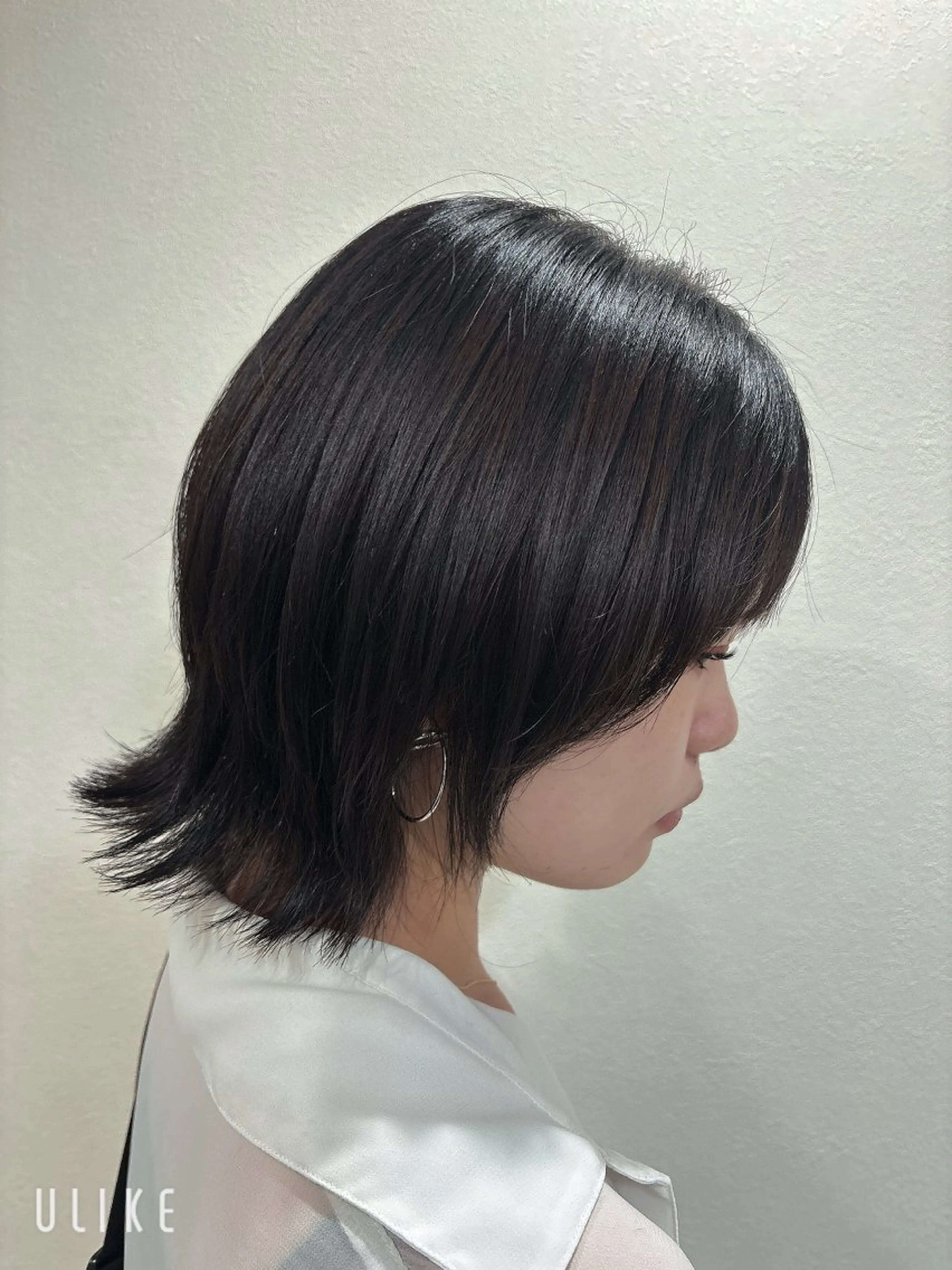 ミディアム 髪質改善 レイヤーカット ウルフカット 髪質改善サロン🌈 fee北千住　盛田のヘアスタイル