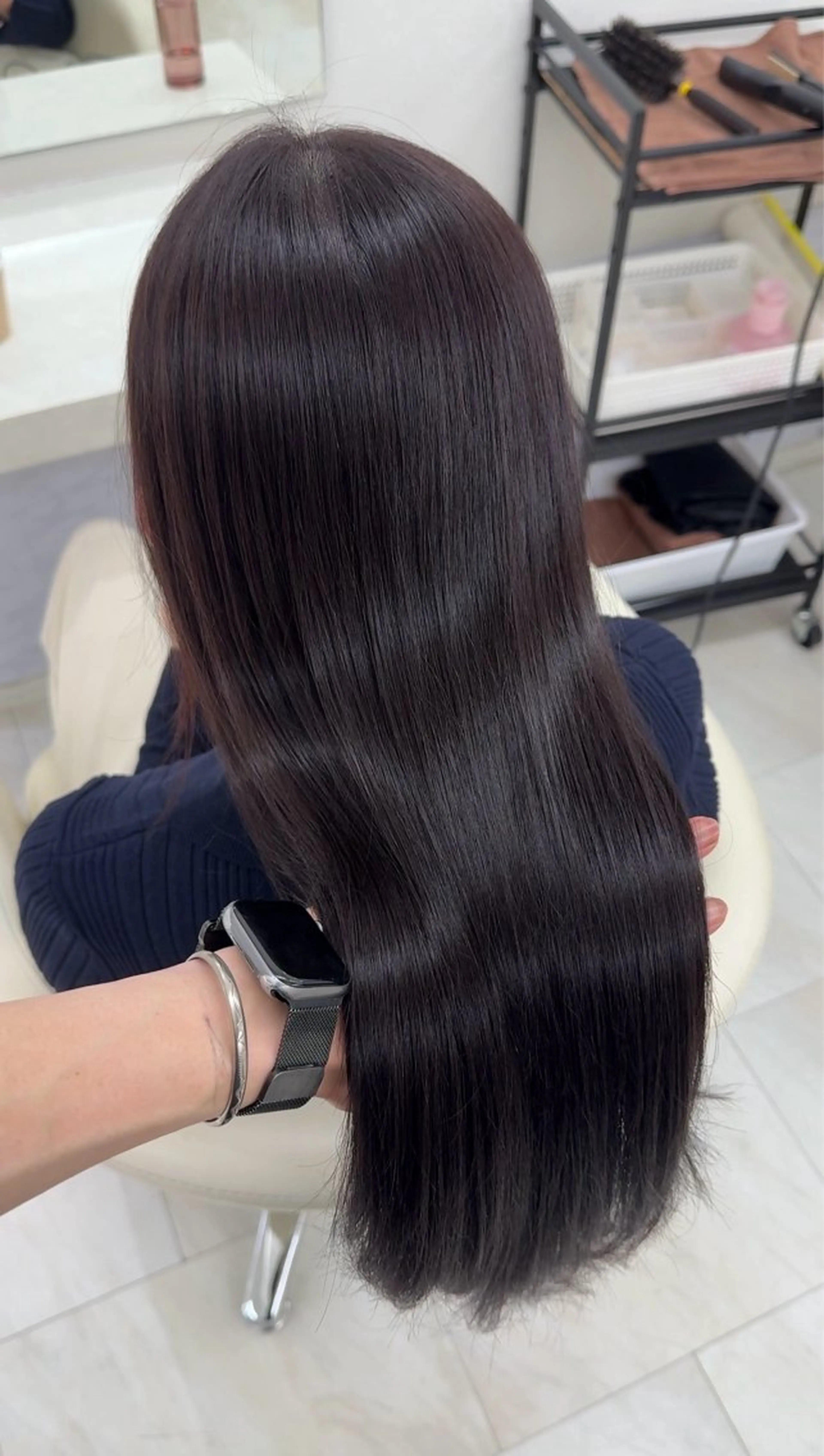 ロング りん 渋谷のヘアスタイル