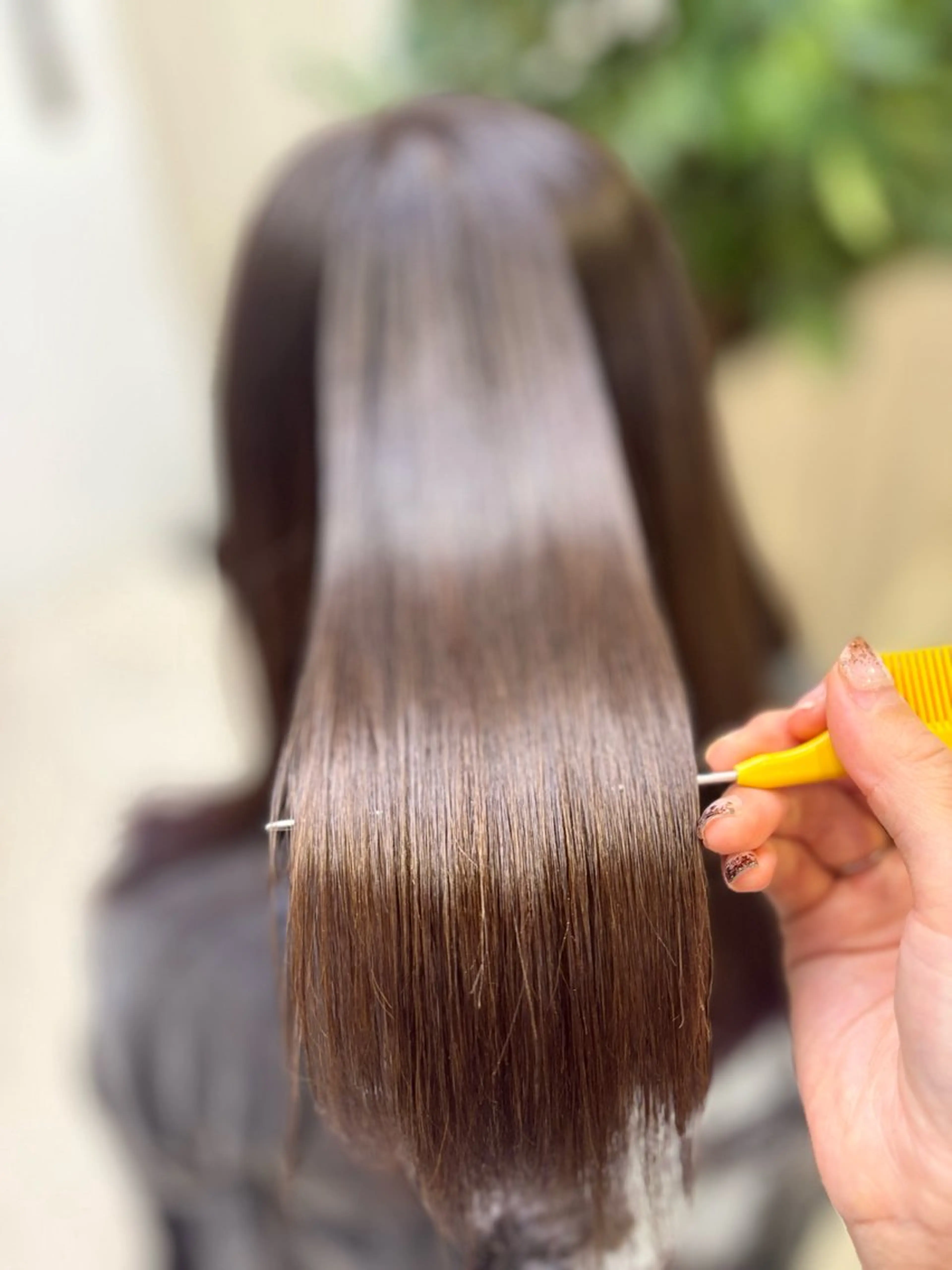 ミディアム トリートメント 酸熱トリートメント トリートメント Koharu 髪質改善カラーのヘアスタイル