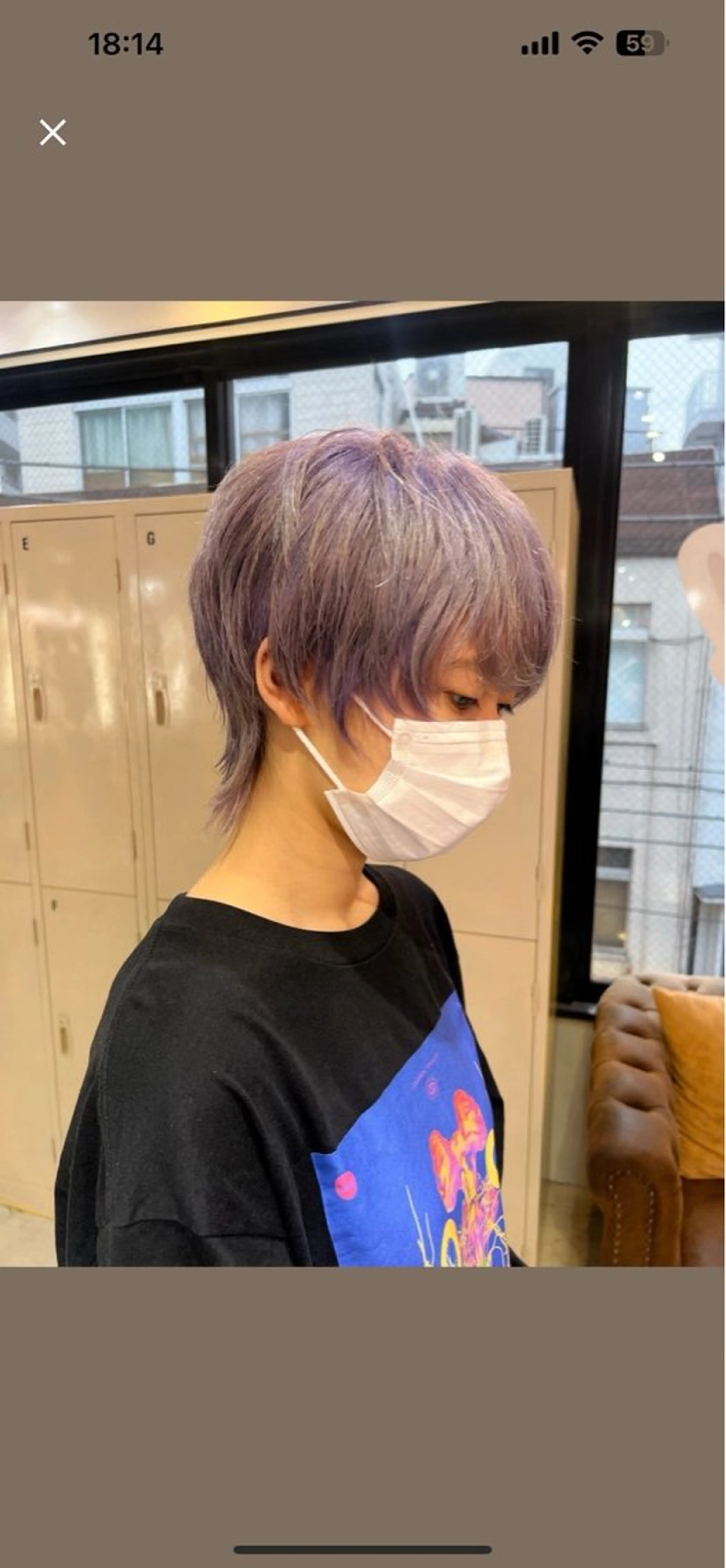 ショート 🧤高明度ハイトーン 🧤莉音のヘアスタイル