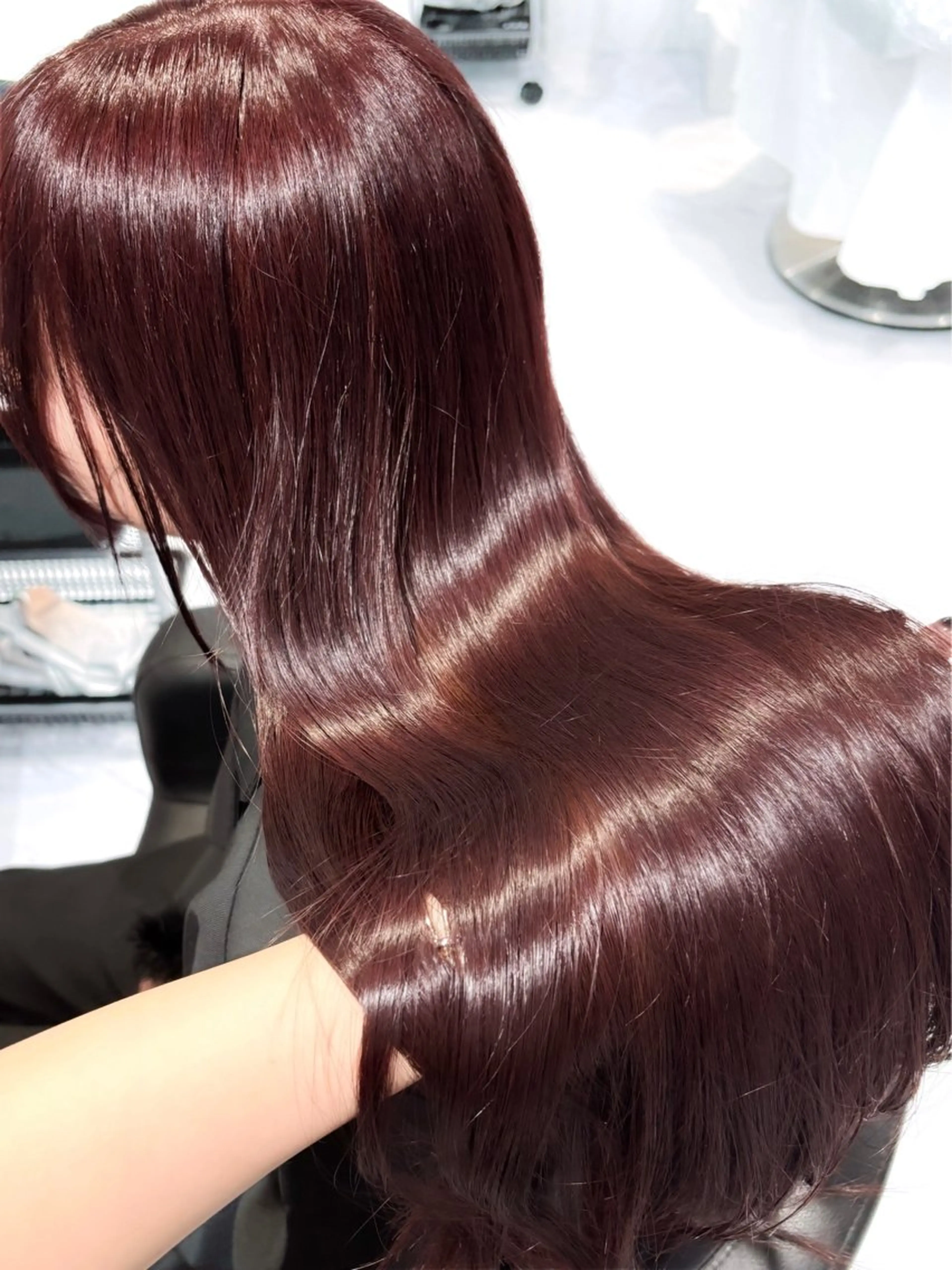 ロング カラー 表参道♡暗髪♡ 艶カラー♡アユミのヘアスタイル