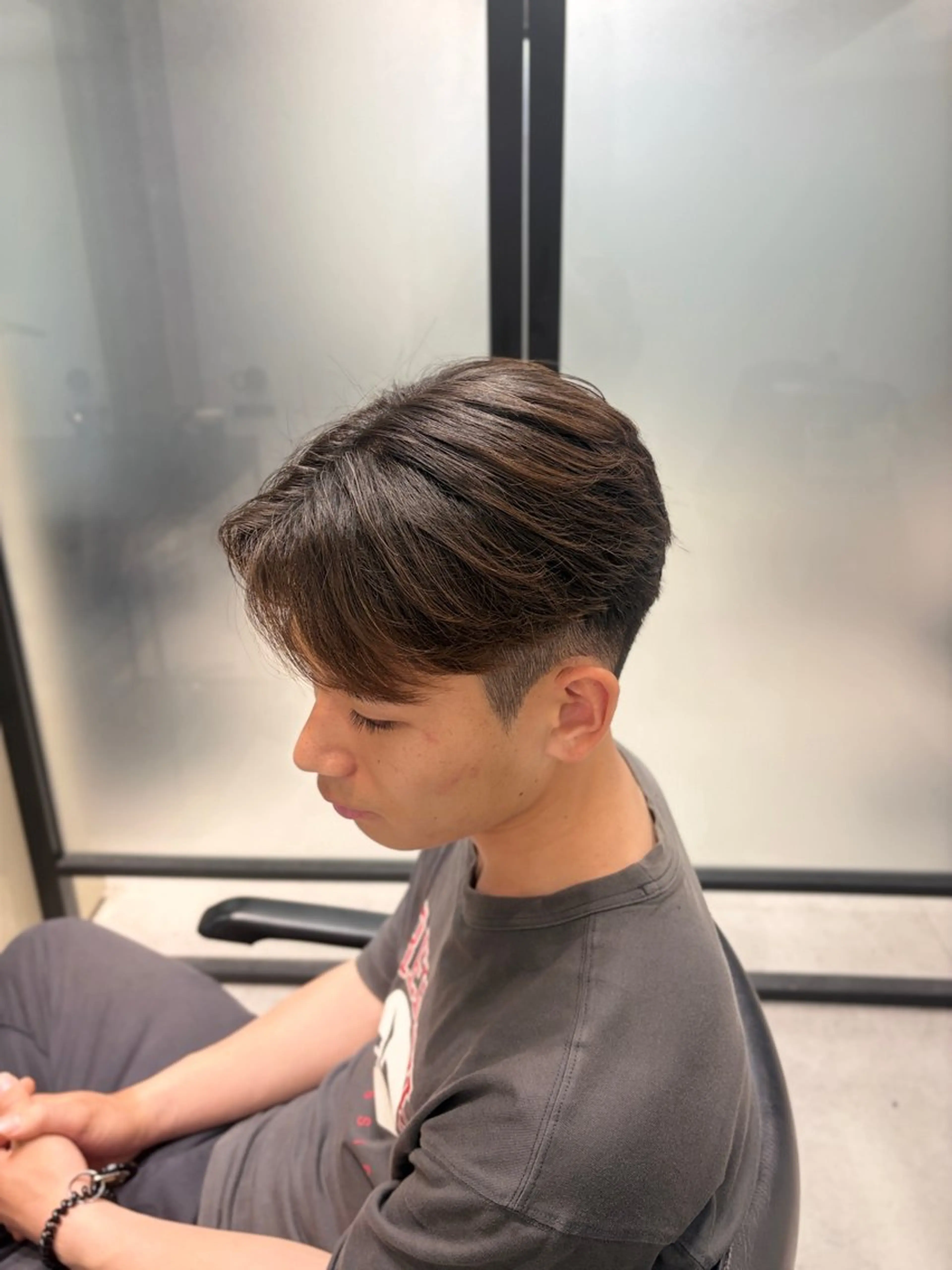 メンズ カット 縮毛矯正 ✅曲がる縮毛矯正・ メンズ縮毛/森隆之介のヘアスタイル