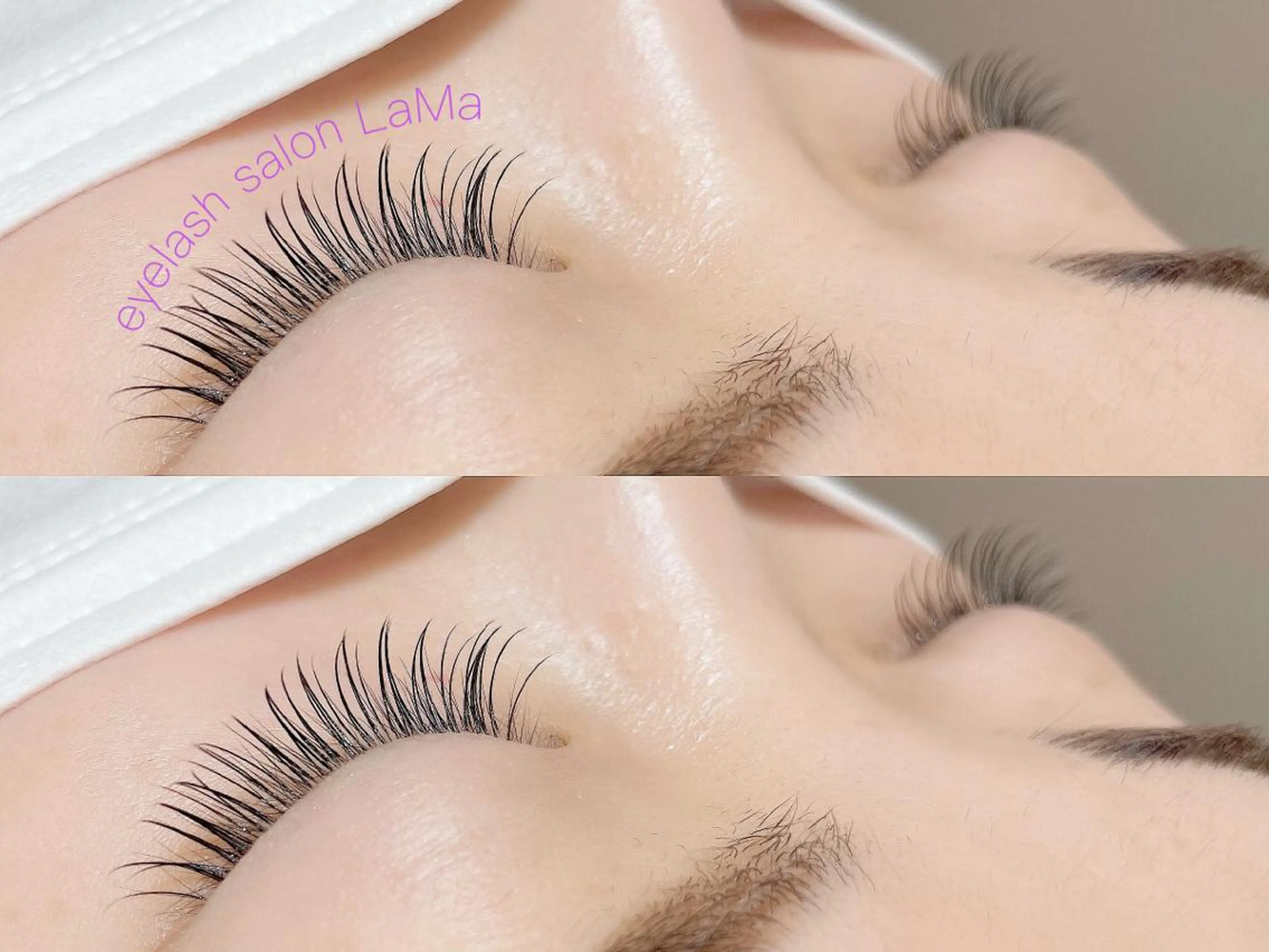 【🩵フラットラッシュ上,下まつ毛1時間つけ放題🩵】👉オフ別途+550円※リピーター様+550円の写真