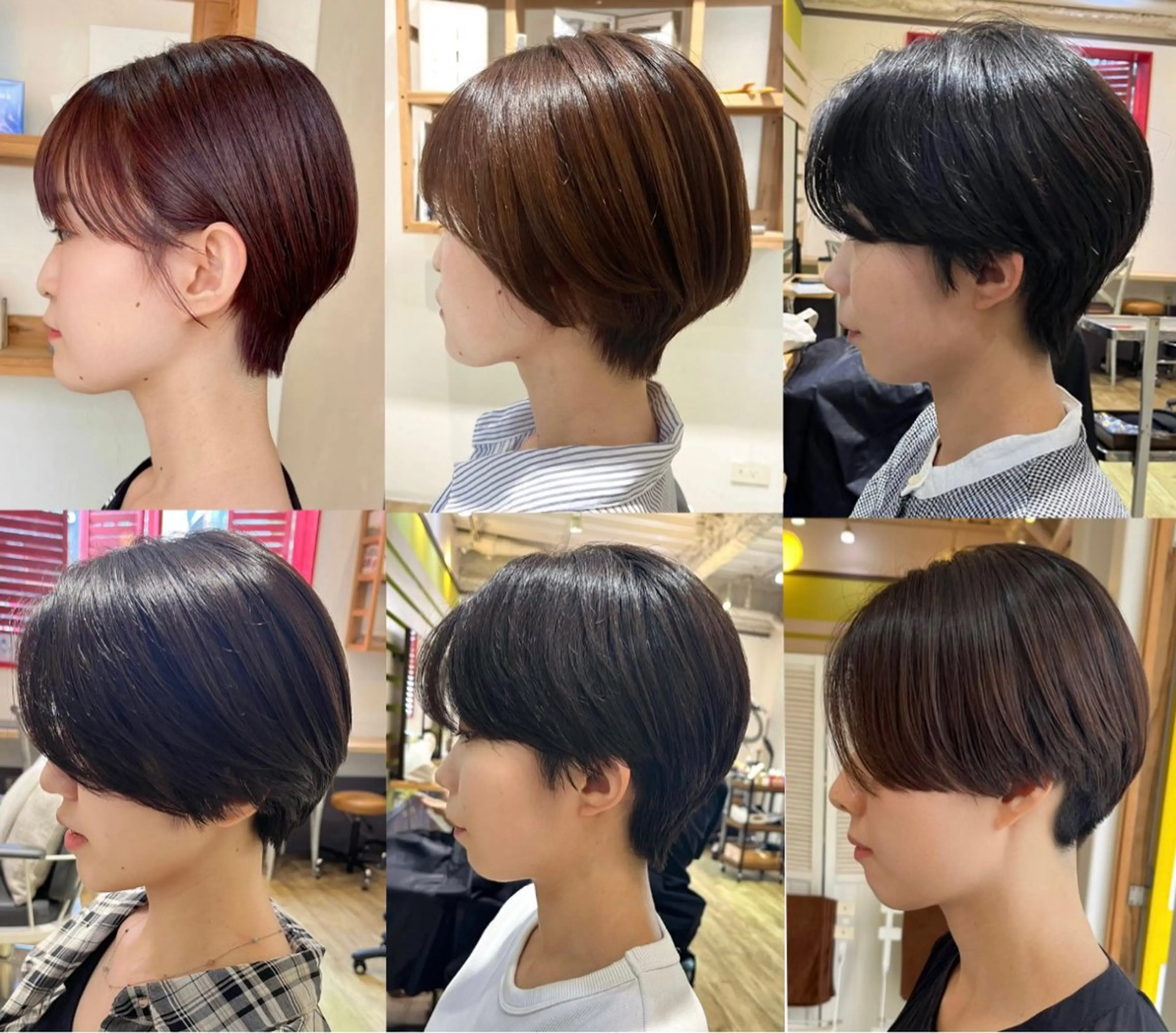 ショート カラー ショート/ボブ/透明 感カラー/高橋あみのヘアスタイル
