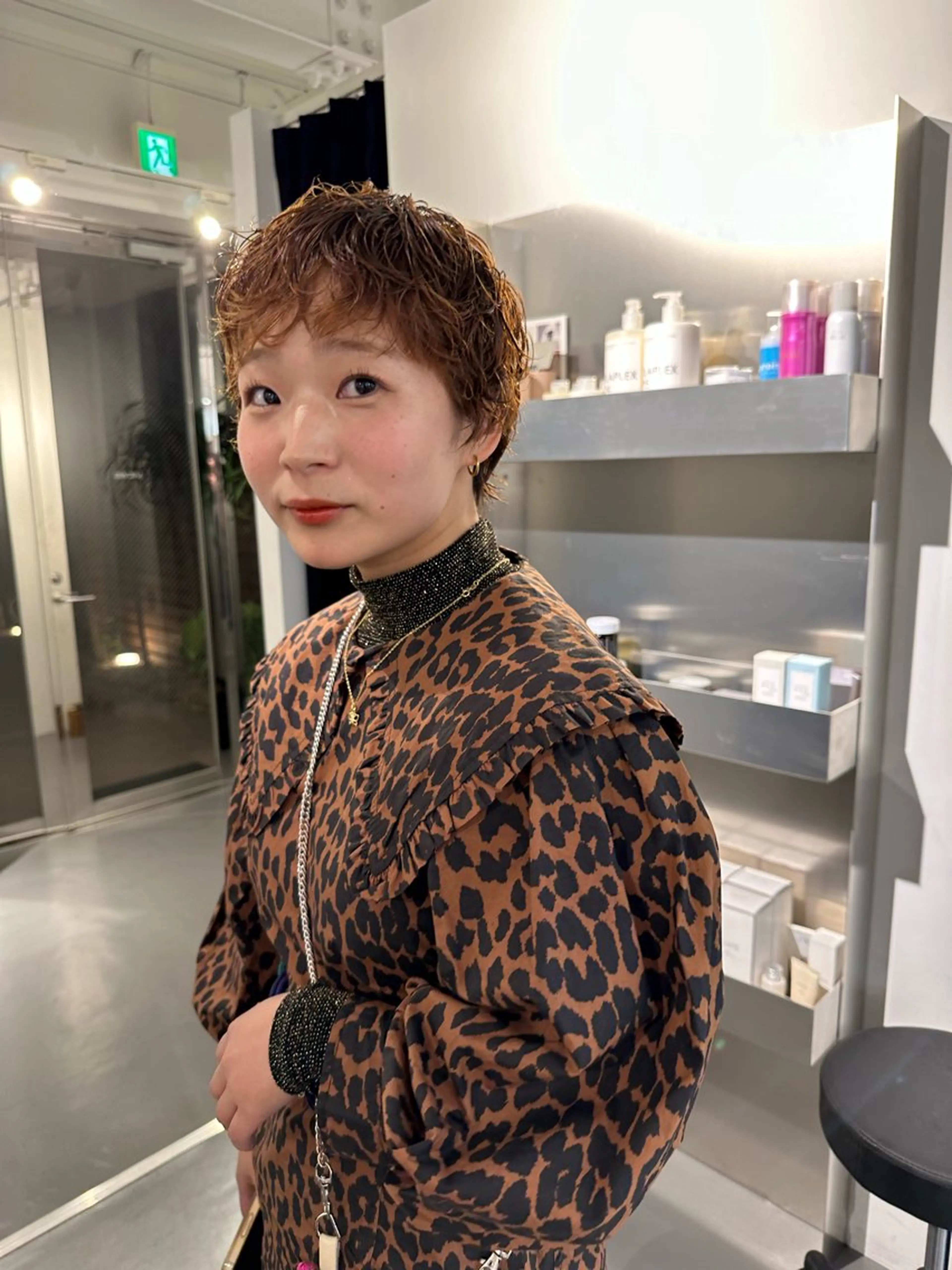 ショート パーマ カット パーマ お悩み解決パーマ hana🩰のヘアスタイル