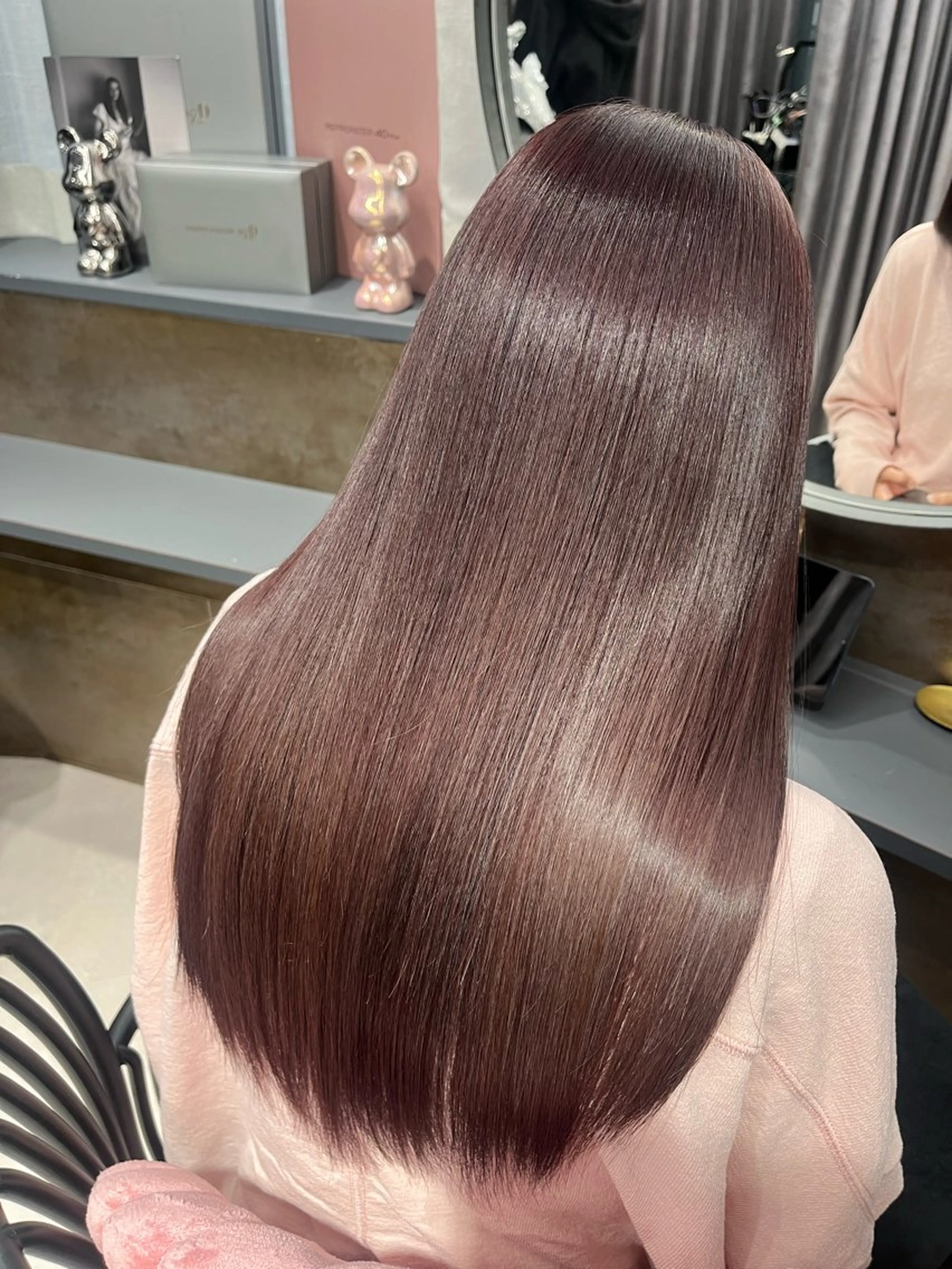 ロング カラー ヘアカラー トリートメント レイヤー/髪質改善 /艶カラー/SAKIのヘアスタイル