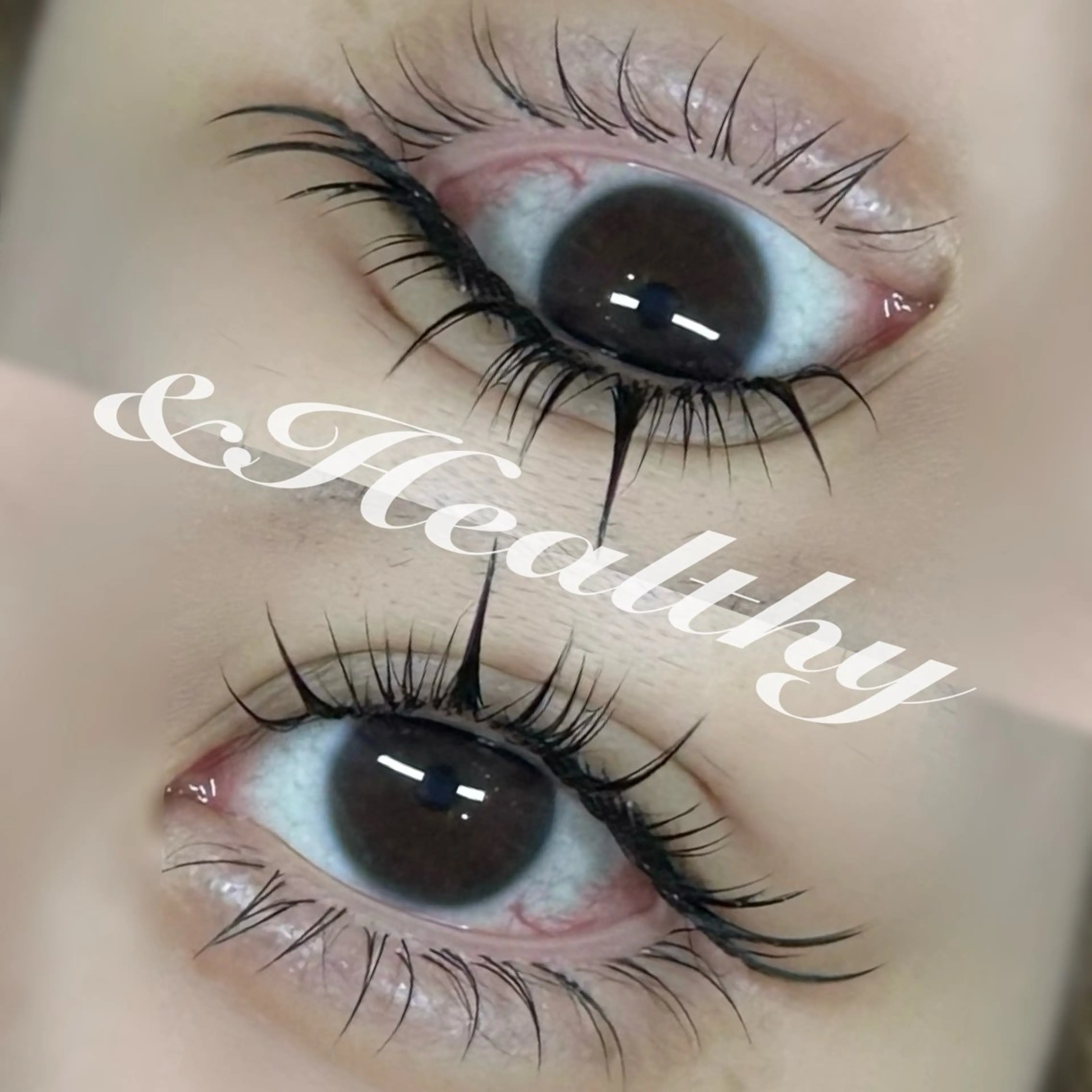 マツエク・マツパ マツエク NOA名駅束感まつげ ×眉毛SENA‪🎀のマツエク・マツパデザイン