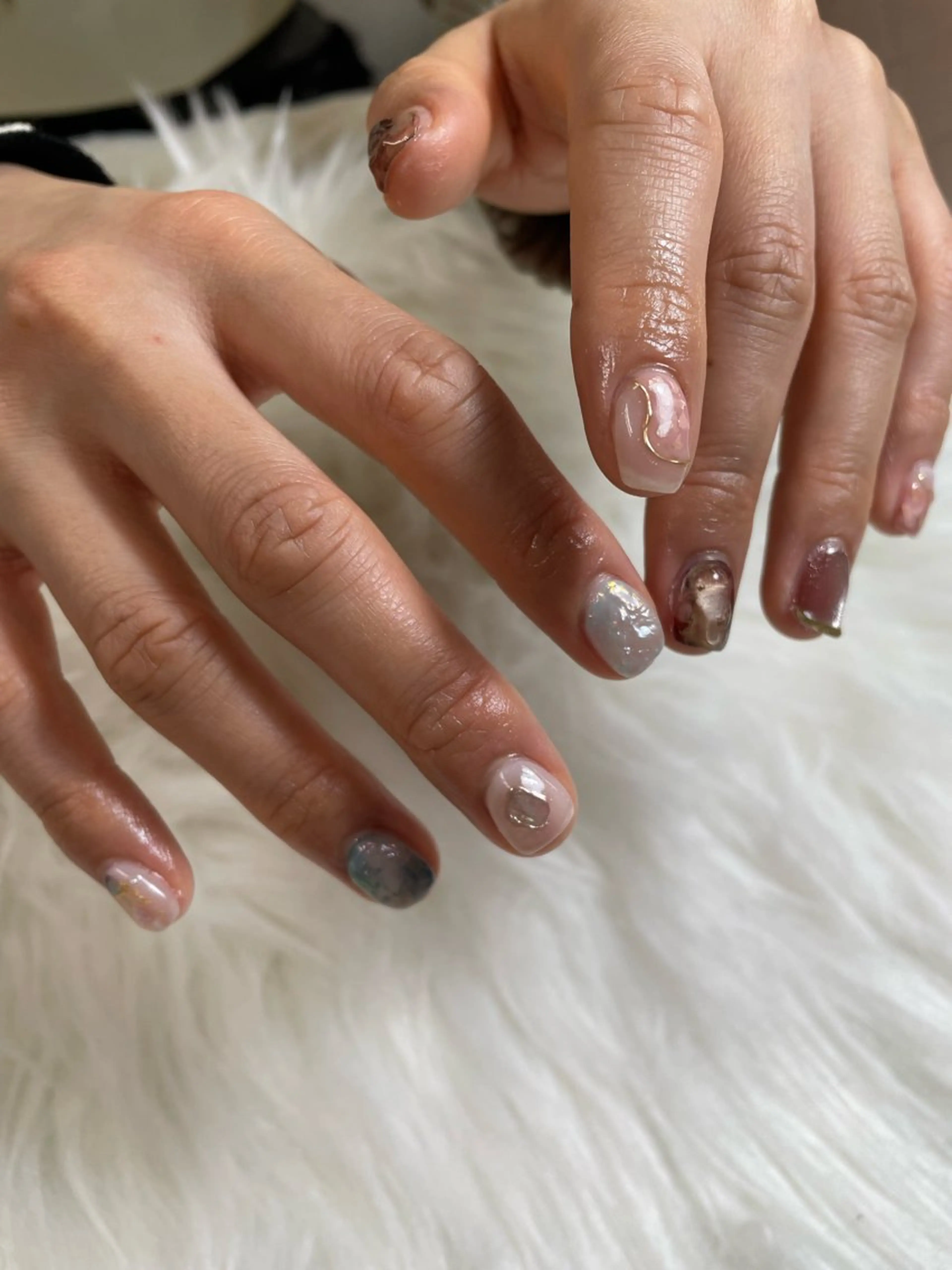 ネイル ハンドネイル フットネイル 🌕akuri🌖 渋谷/nuanceのネイルデザイン