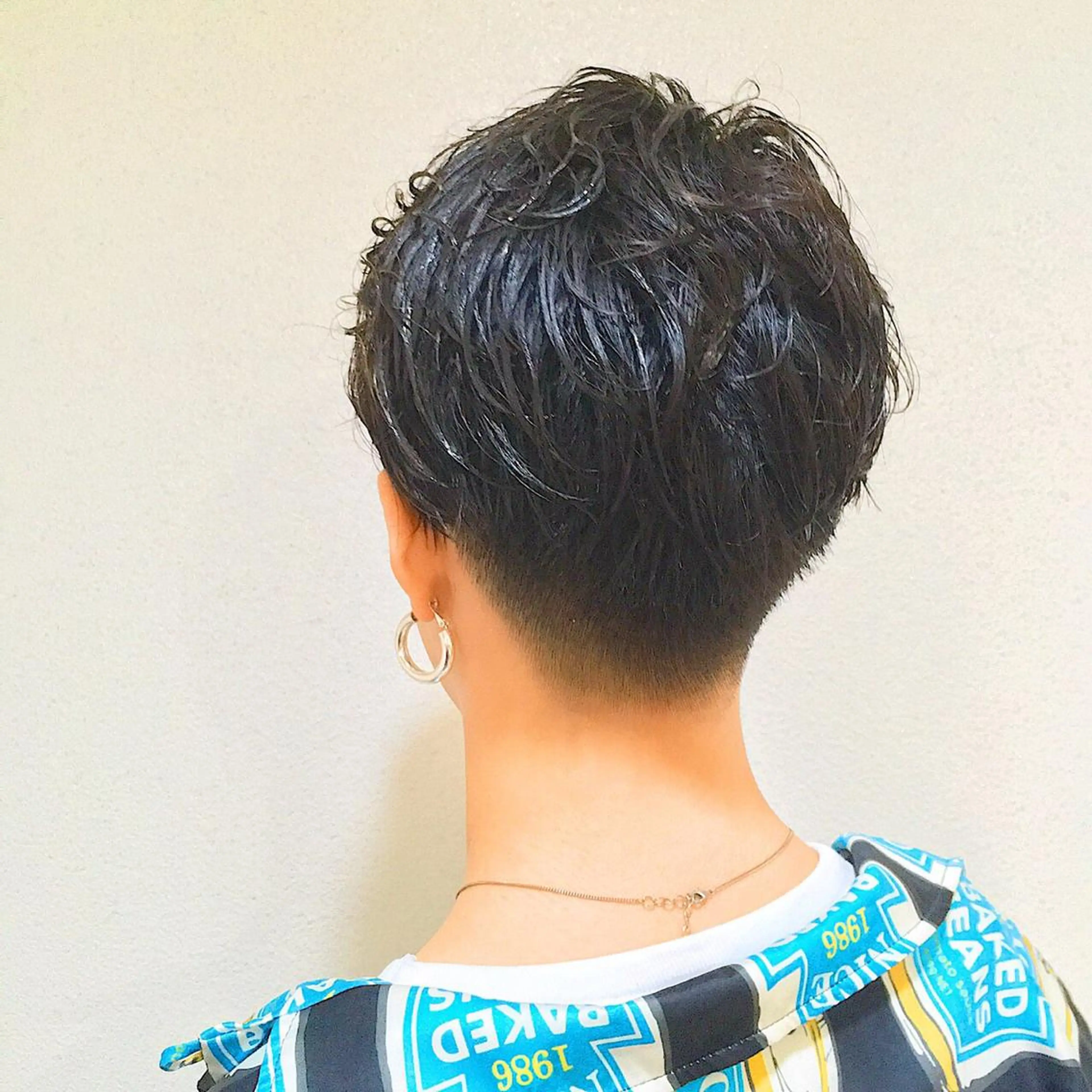 パーマ メンズ フェードカット メンズサロン rootのヘアスタイル