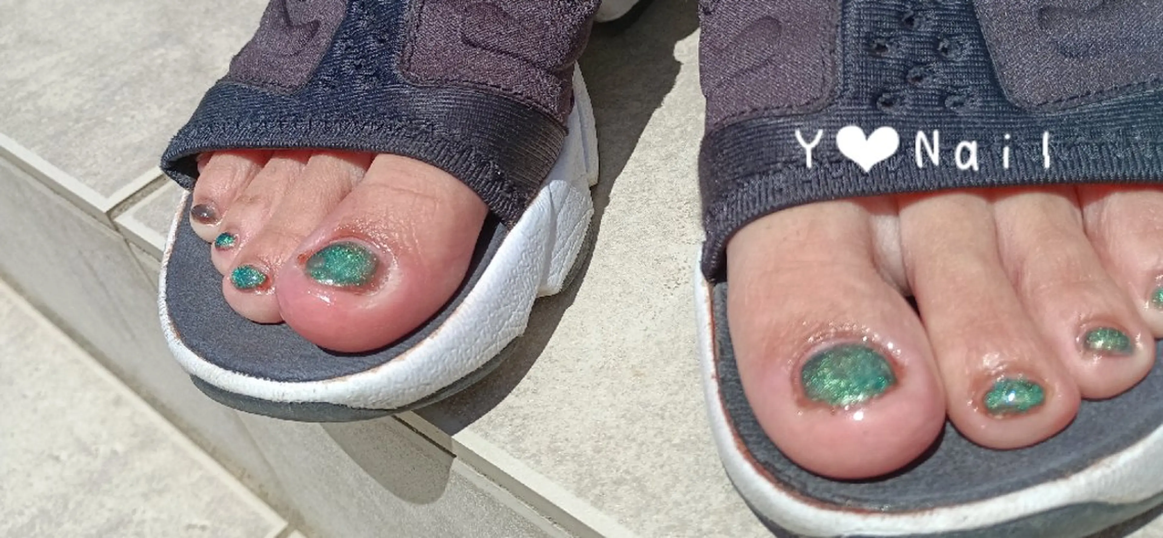 ネイル フットネイル 中島 泰子のネイルデザイン