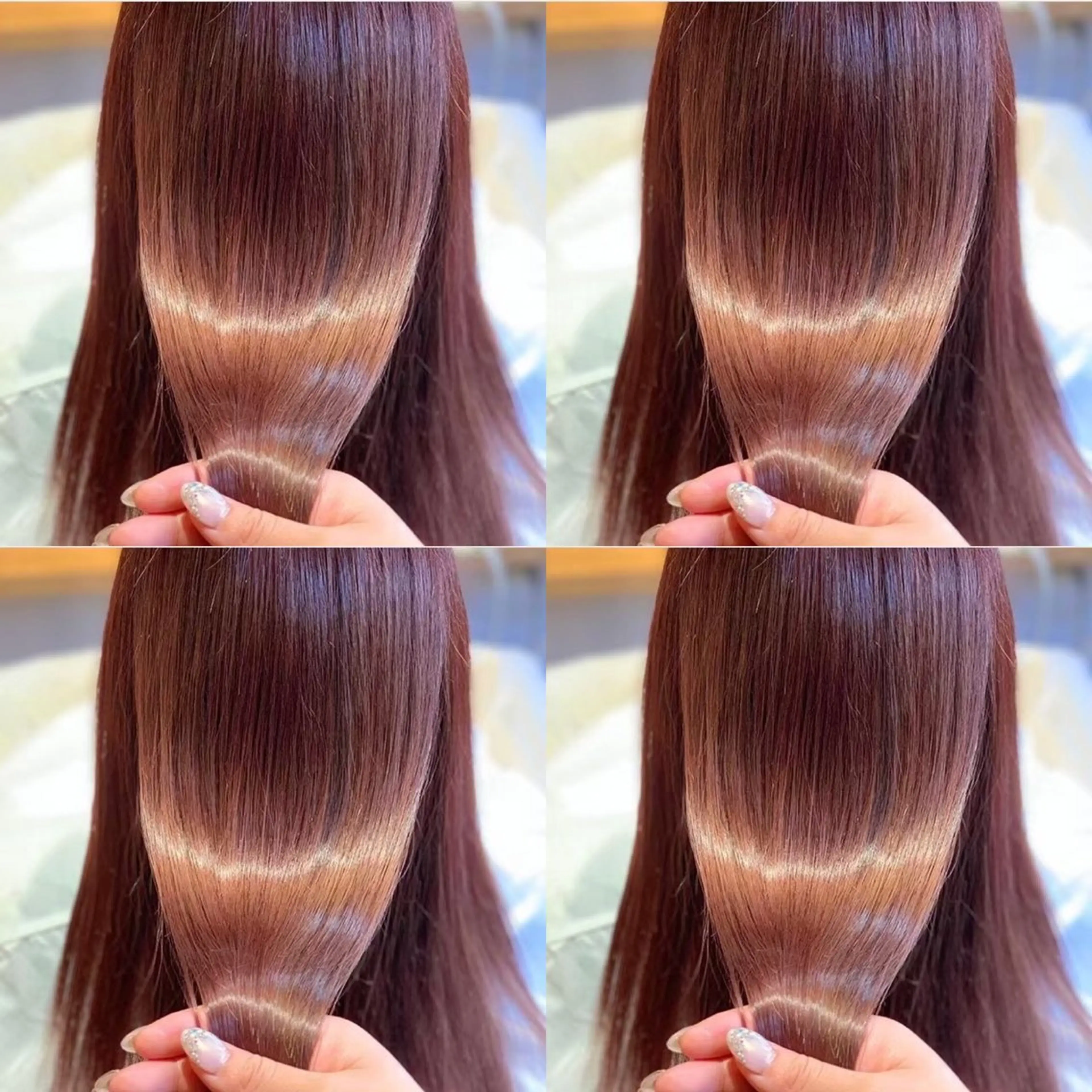 ロング カラー レイヤーカット/ 縮毛矯正🇰🇷早坂のヘアスタイル