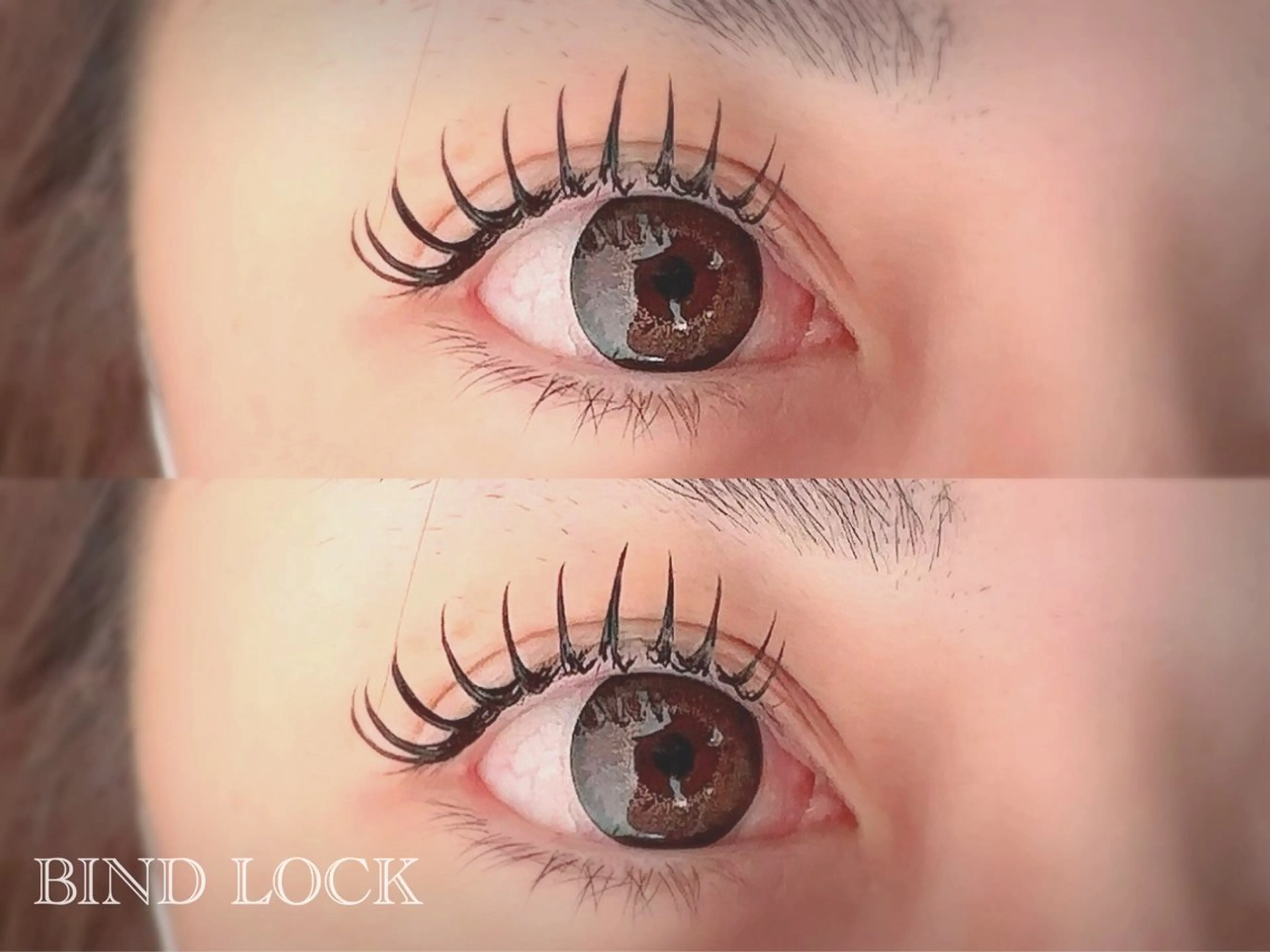 マツエク・マツパ バインドロック 小黒 紗也のマツエク・マツパデザイン