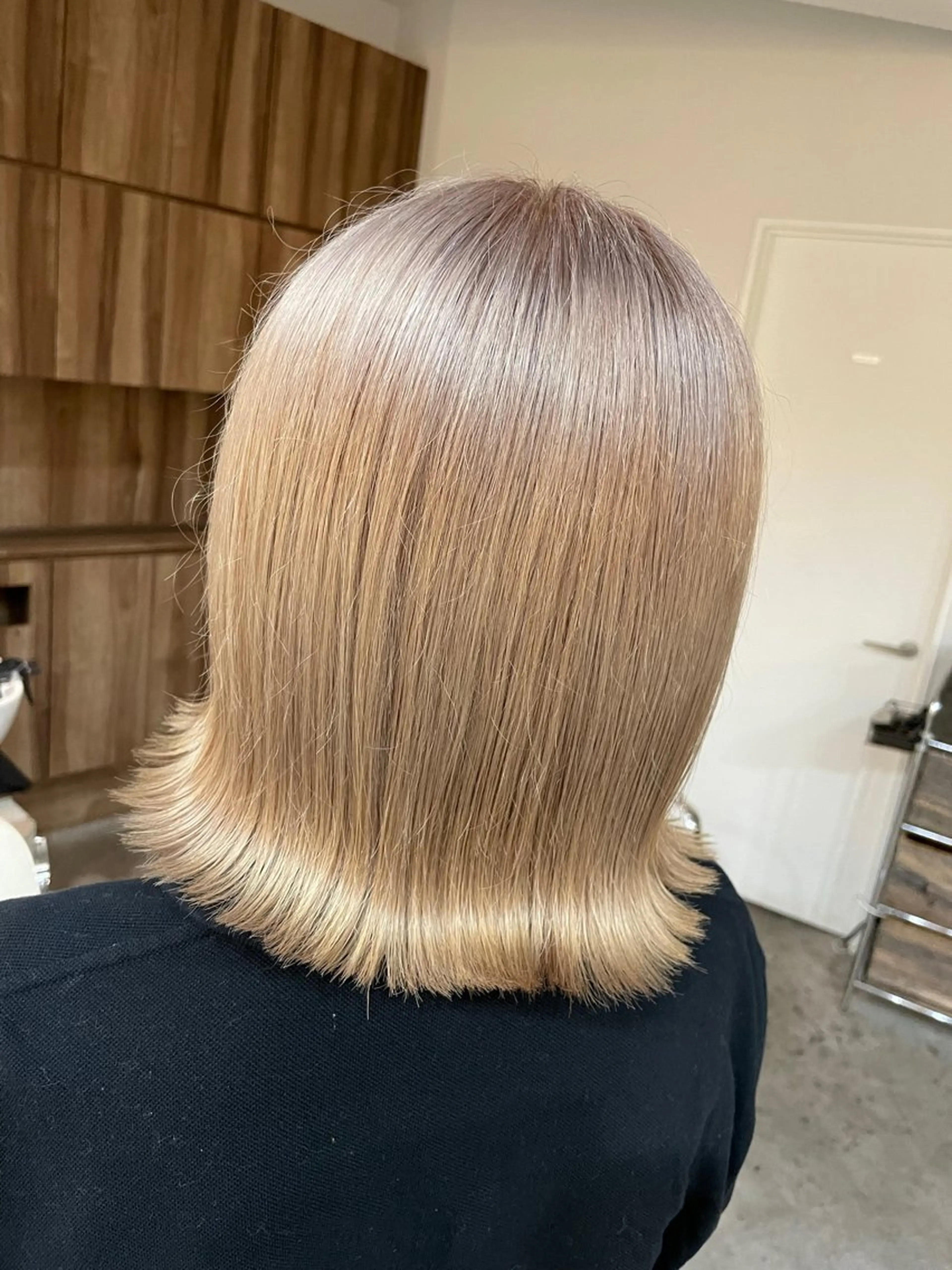 ミディアム カラー 🌏tricot AVEDA 上地のヘアスタイル