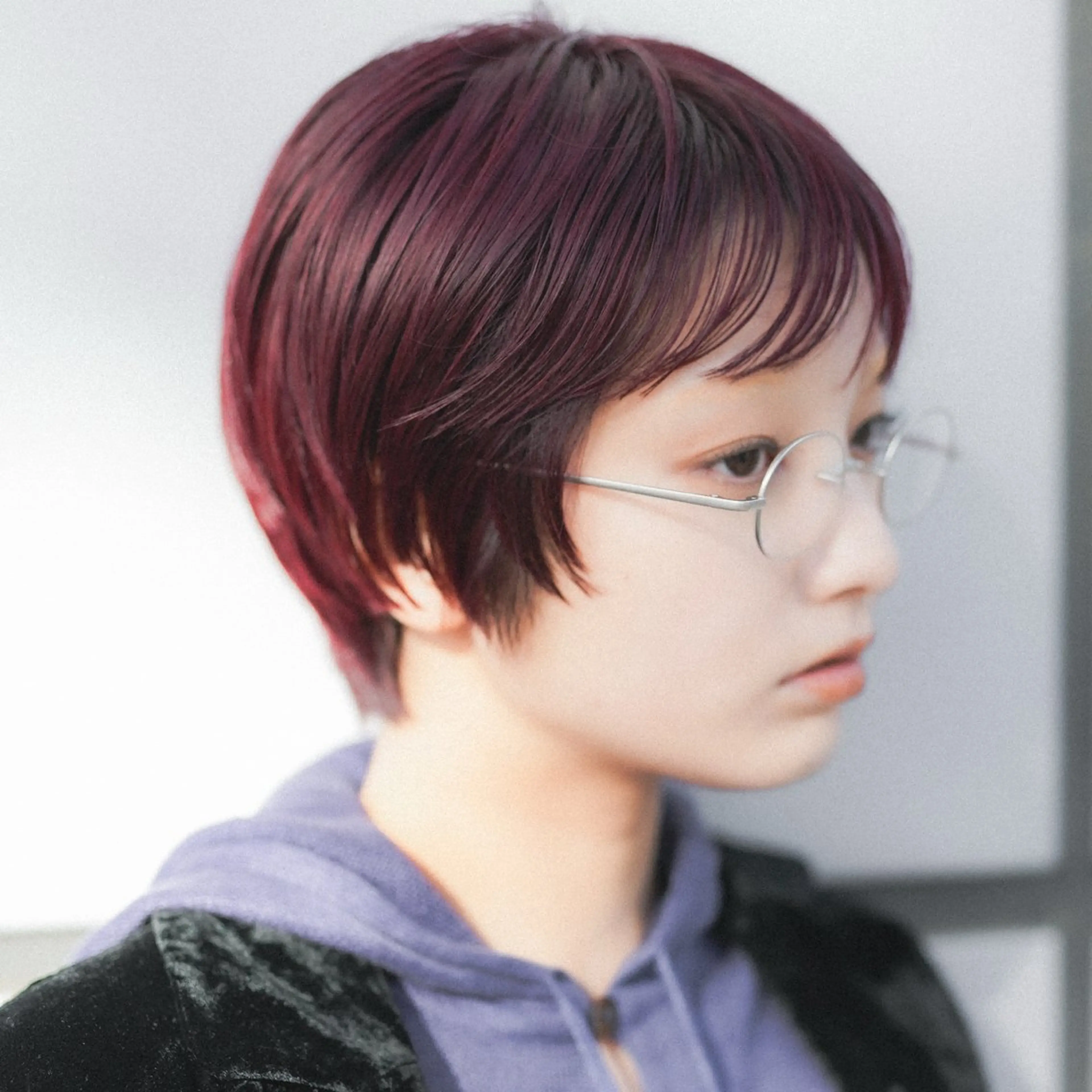 ショート カラー mao/栄/tenn /暖色/ハイトーンのヘアスタイル