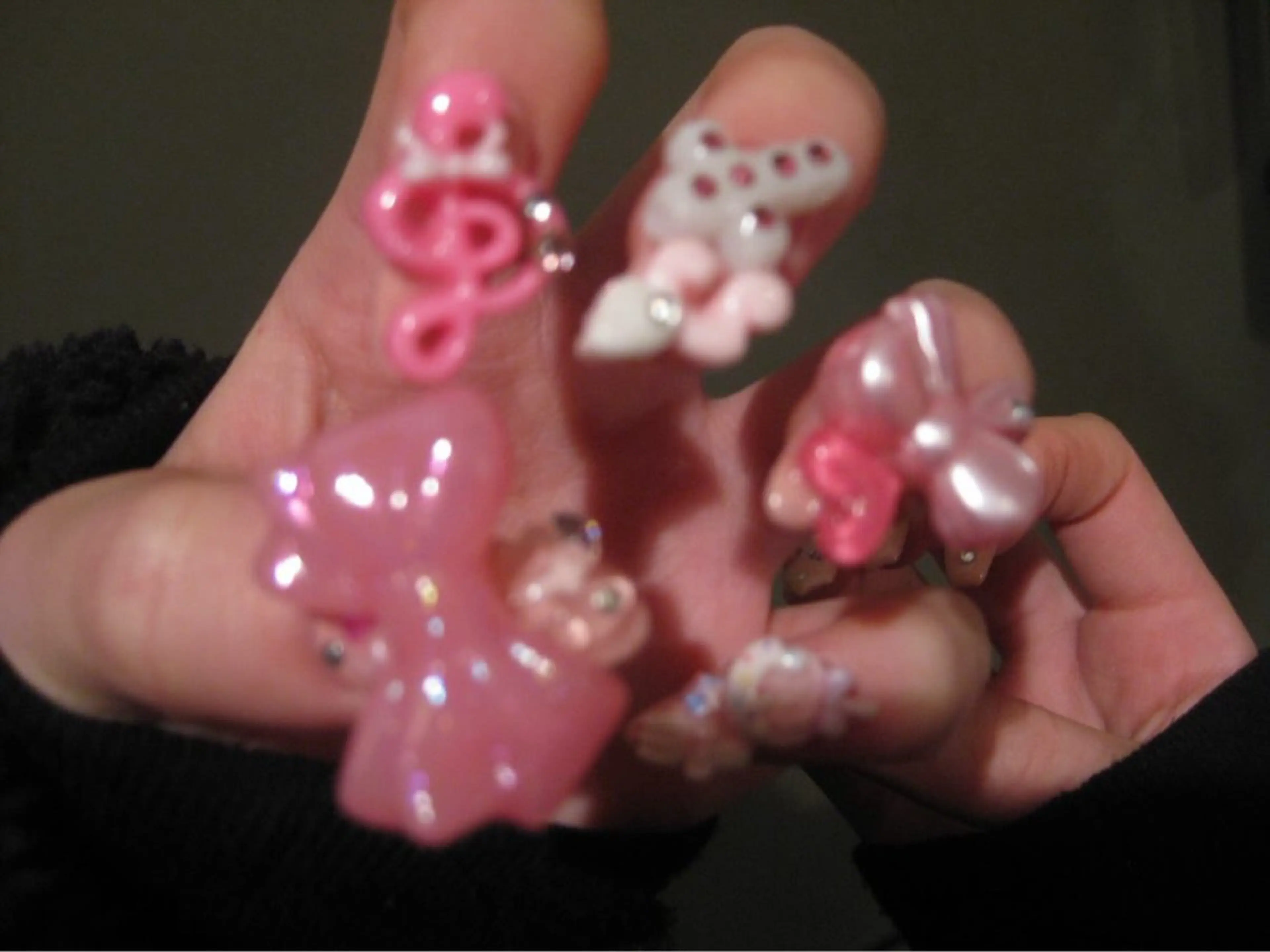 初回ソフトジェルオフ無料✧⟡one color or ラメgradation+パーツ乗せ放題⟡✧の写真