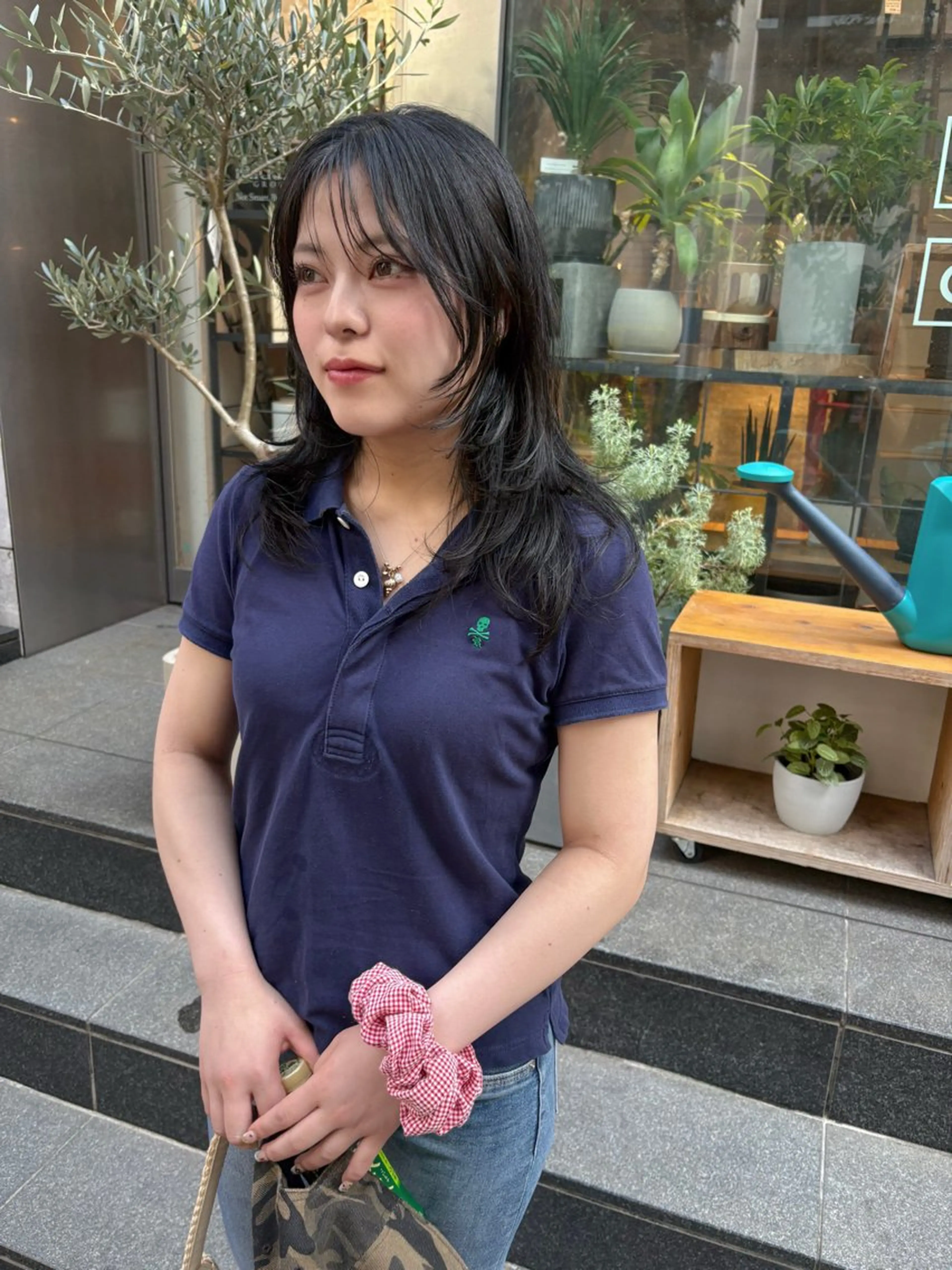 セミロング カラー カット ヘアカラー トリートメント ヘアセット 似合わせ｜レイヤー 🪩yurikaのヘアスタイル