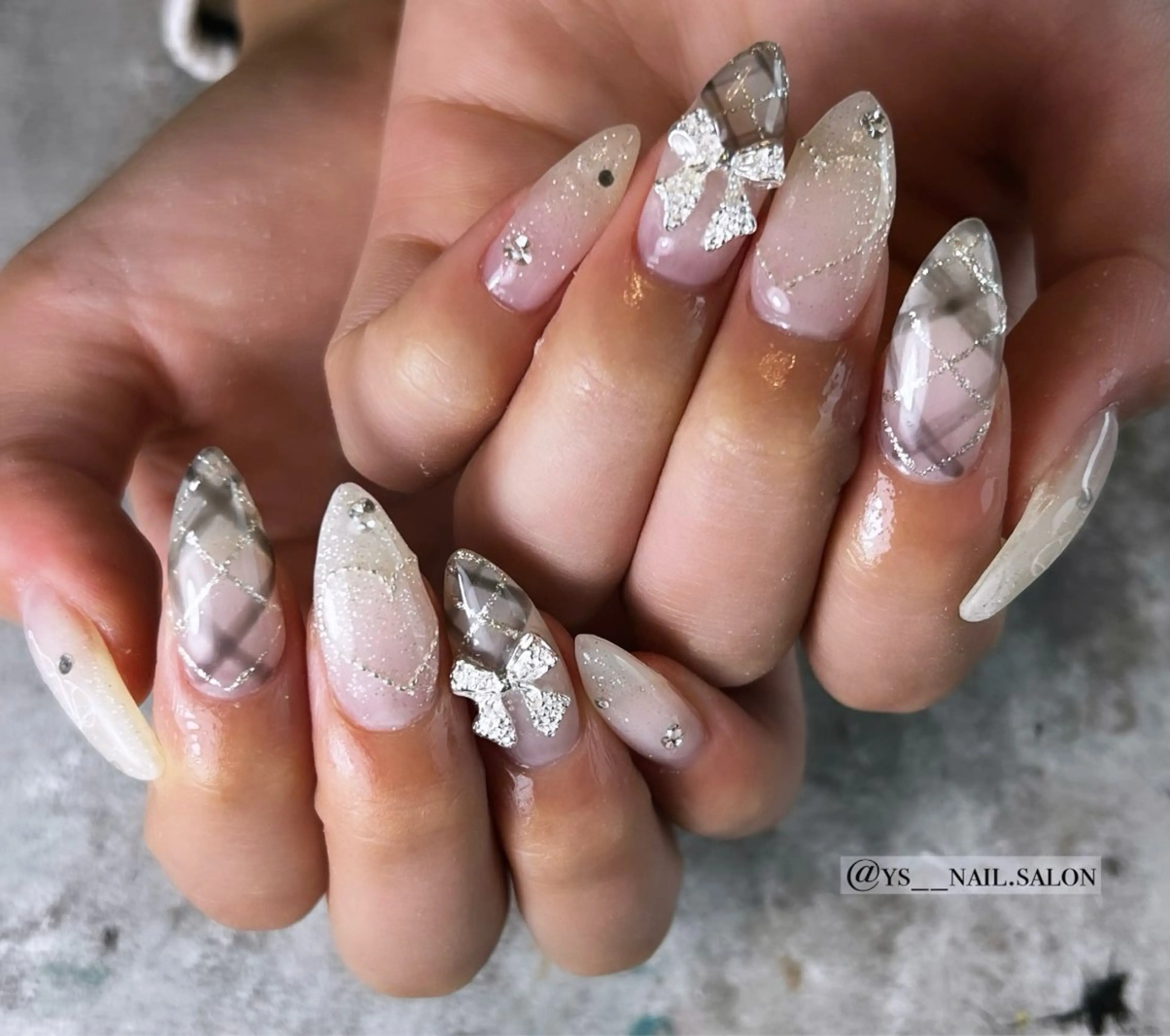 ネイル ハンドネイル Y's nail ˚✧₊YUIのネイルデザイン