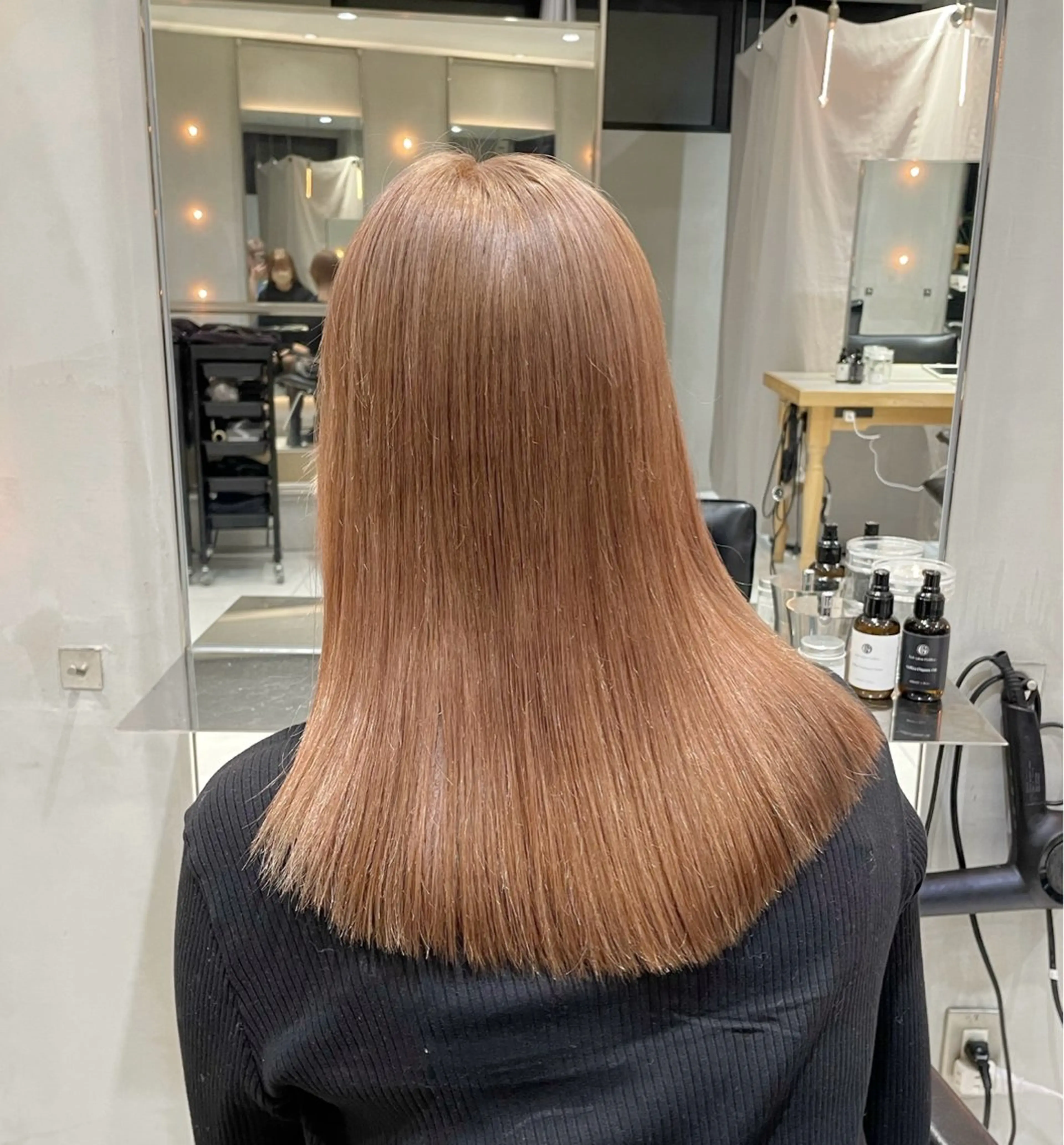 ミディアム カラー ヘアアレンジ 艶髪/レイヤーカット 🐣misakiのヘアスタイル