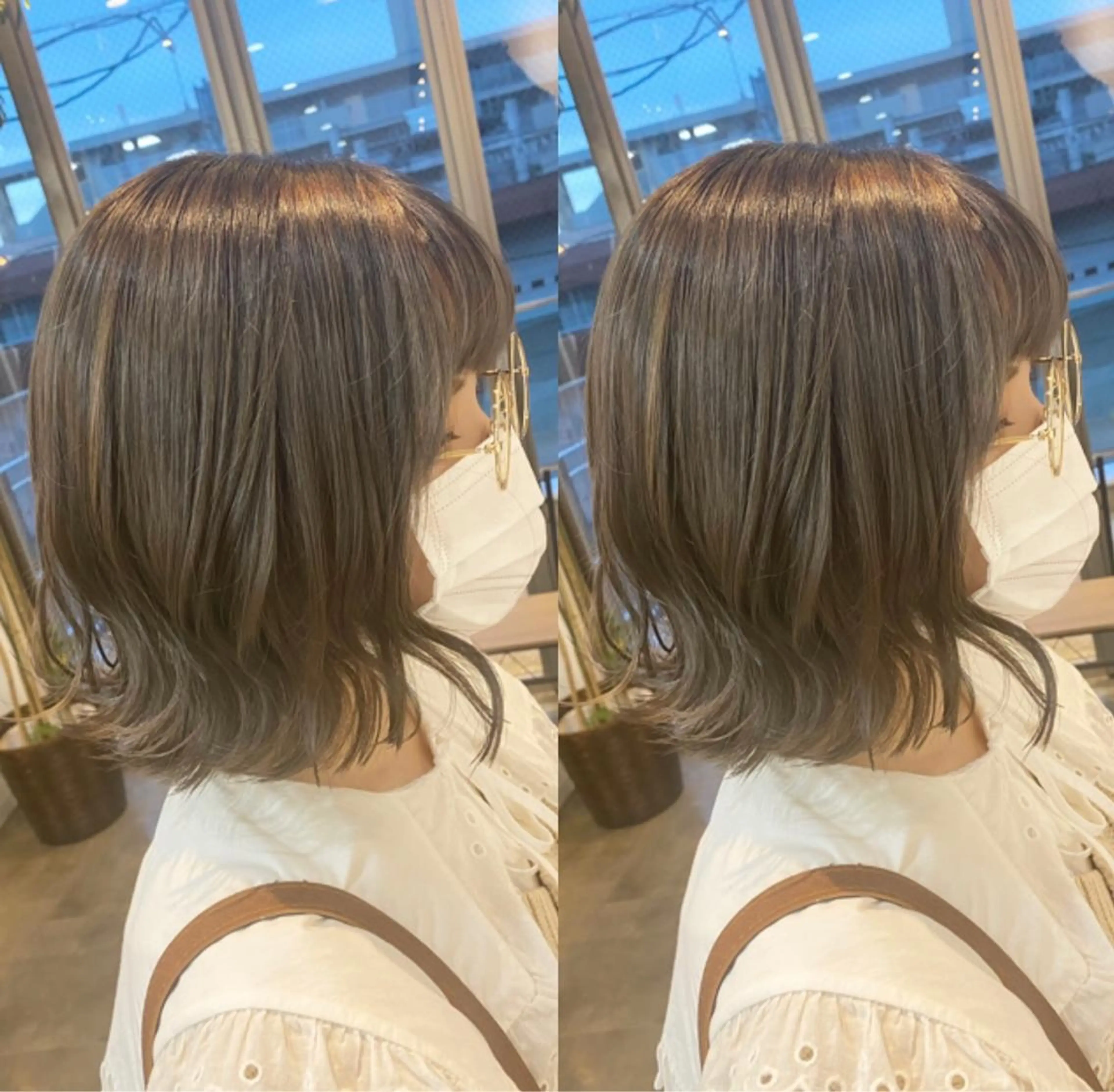 ショート カラー ヘアカラー トリートメント ヘアセット 名古屋/髪質改善/ 透明感SHIZUKAのヘアスタイル