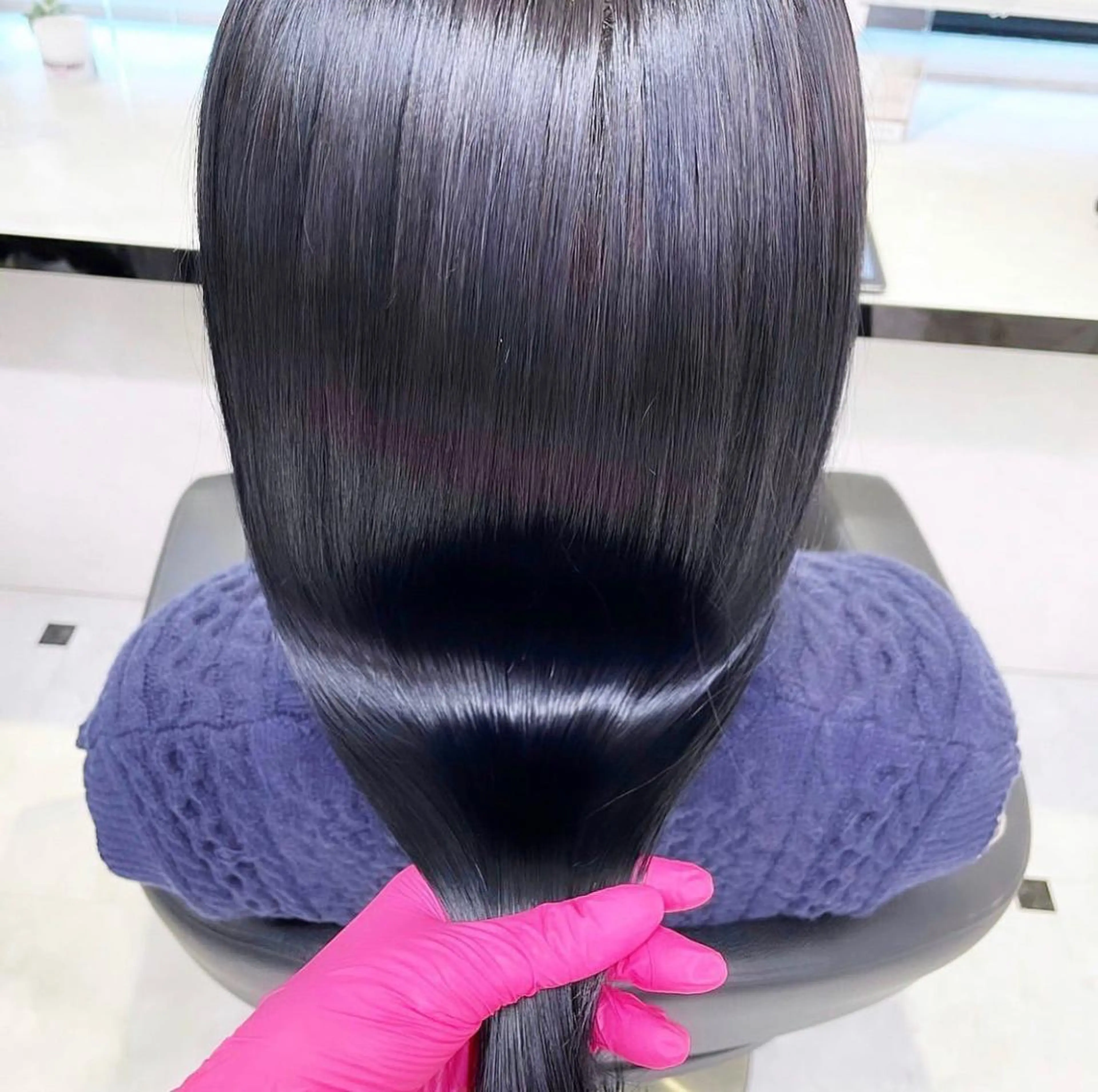 カラー RIKO👼🏻💓 韓国ガーリーのヘアスタイル