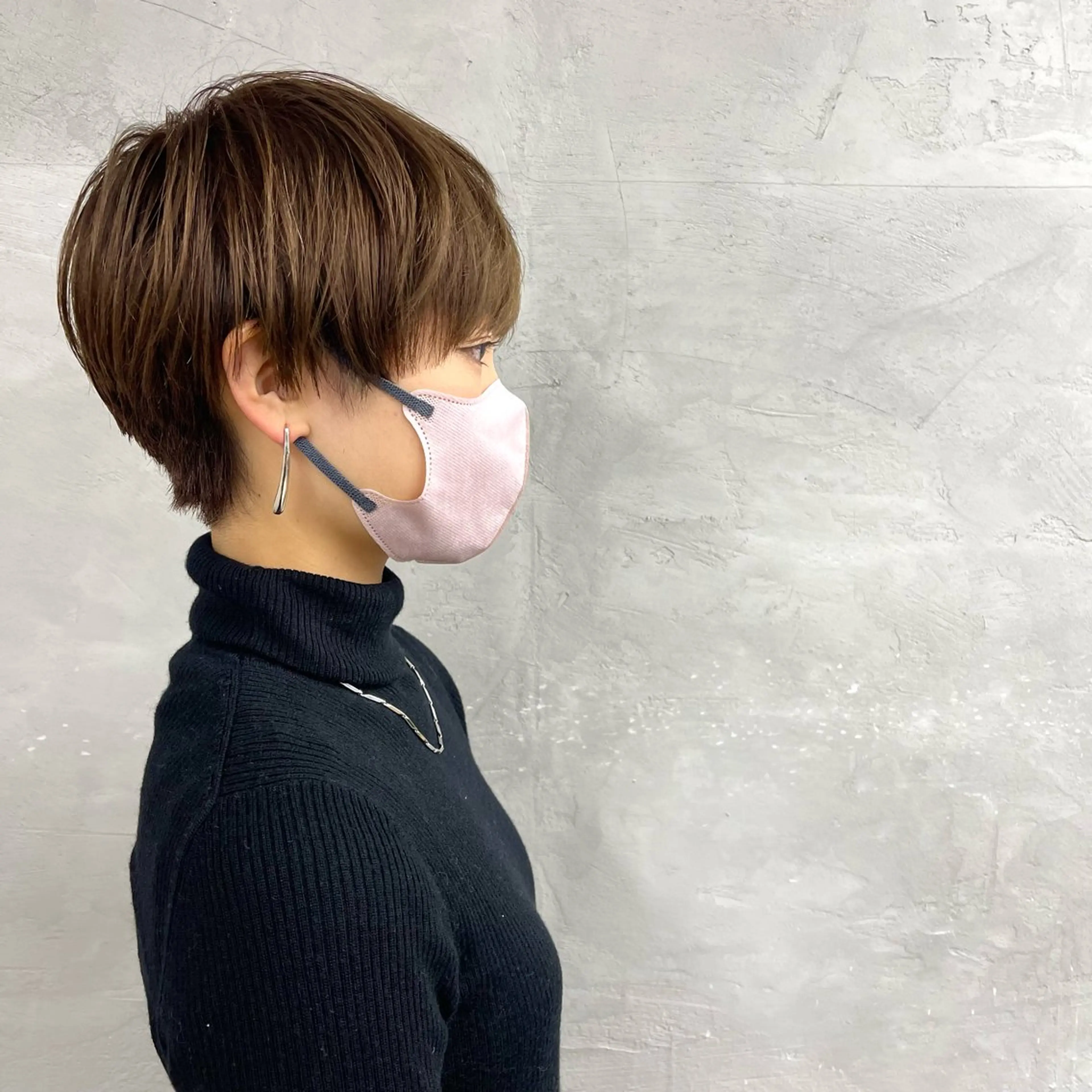 ショート カラー ベリーショート ショートヘア カット 田畑 智規のヘアスタイル