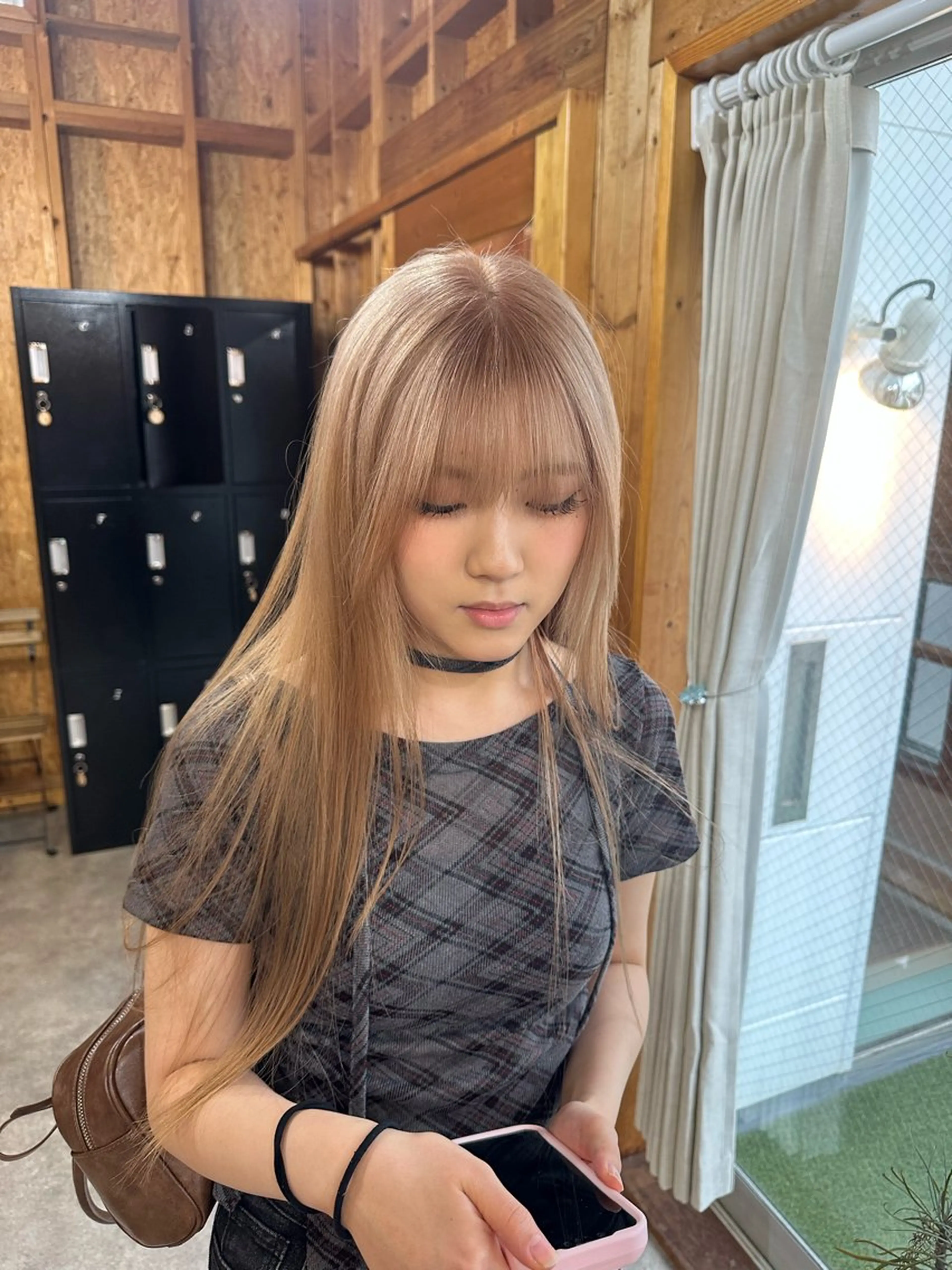 ロング ブリーチ屋さん🍀 ブリーチ矯正・あずみのヘアスタイル