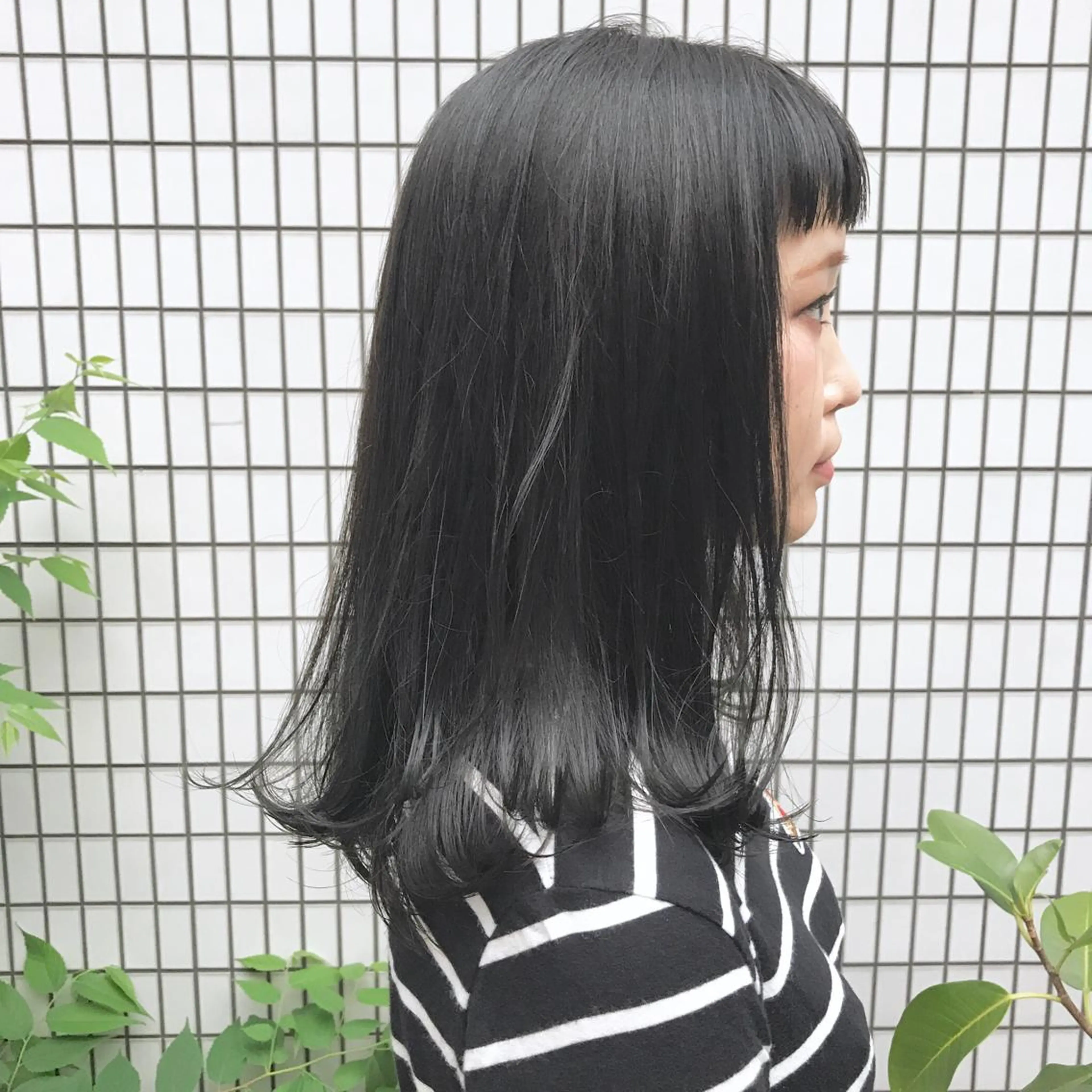 セミロング カラー ブリーチなし透け感/ マンツーマン/Ryoのヘアスタイル