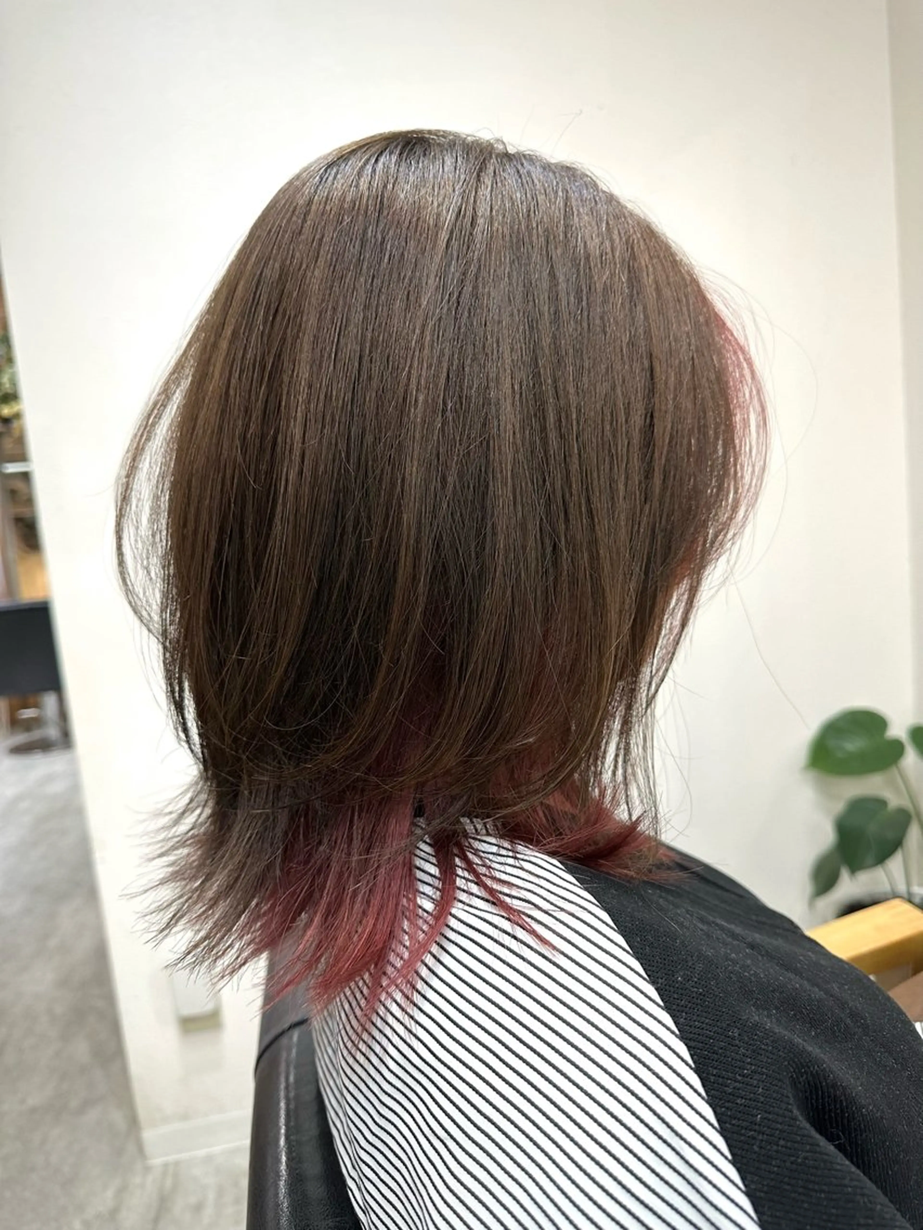 ミディアム ヘアカラー トリートメント 福西晃希 【艶髪・髪質改善】のヘアスタイル