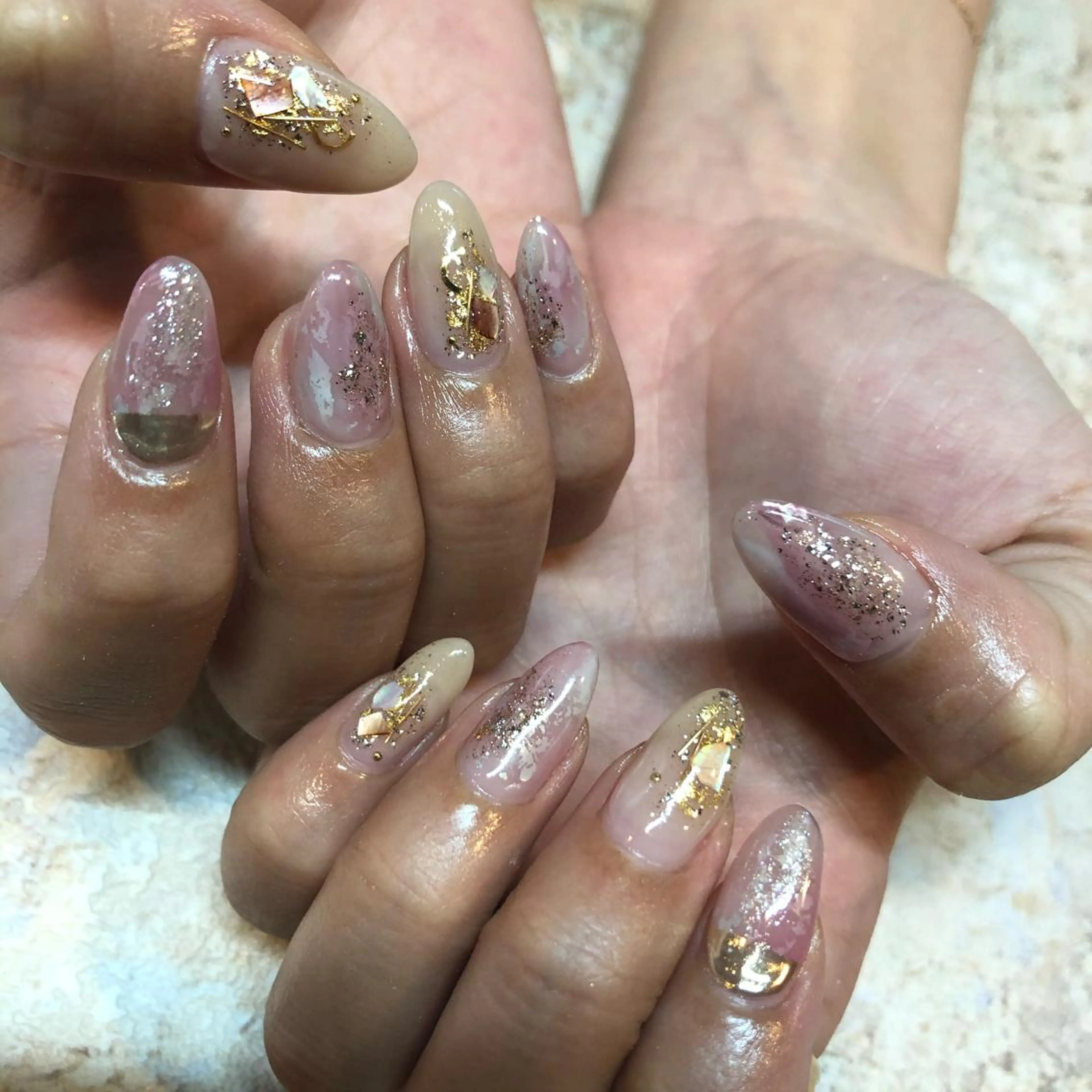 ネイル umber 三茶1分のネイルデザイン