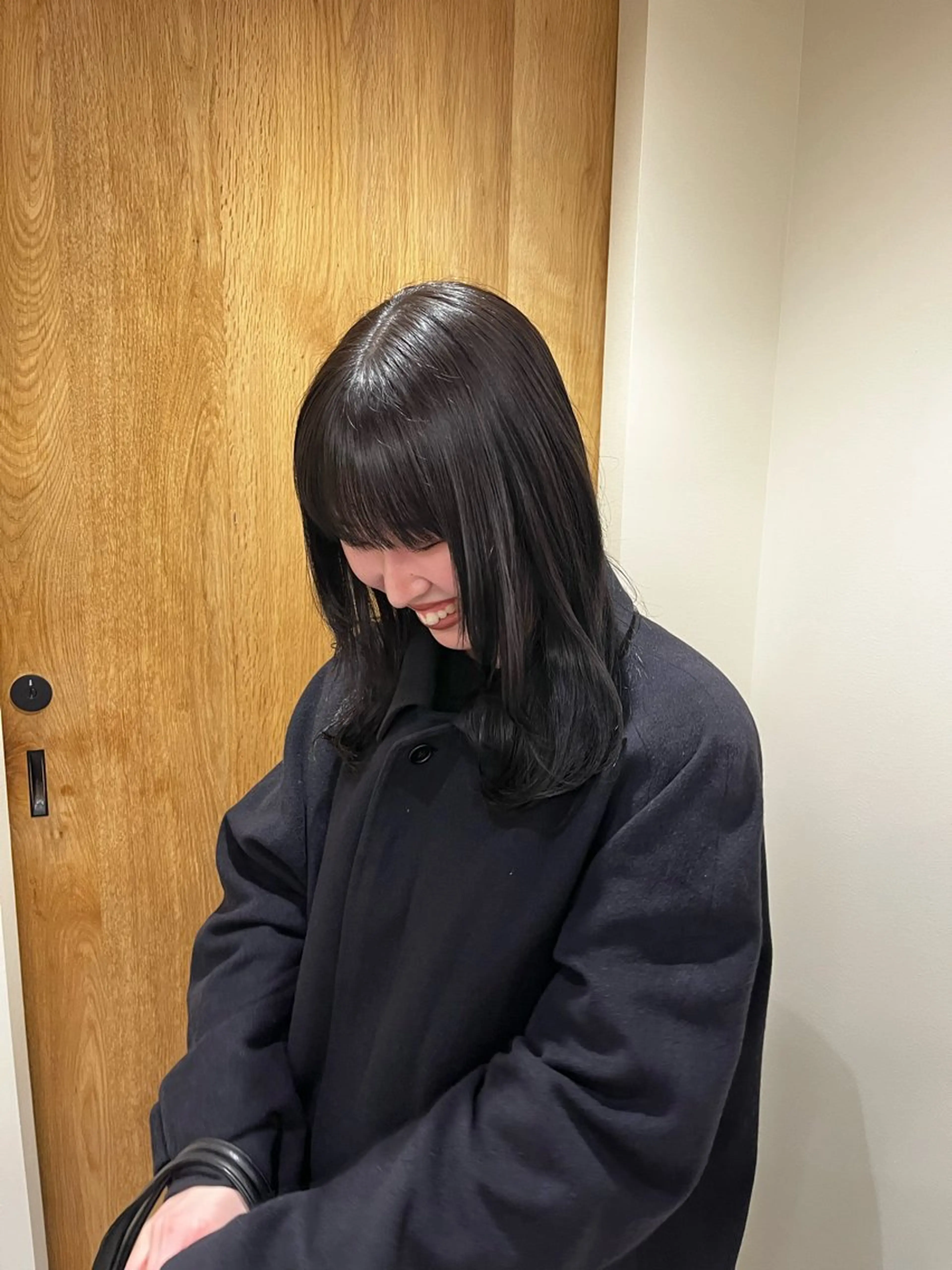 セミロング ヘアカラー mao /HUI金山のヘアスタイル