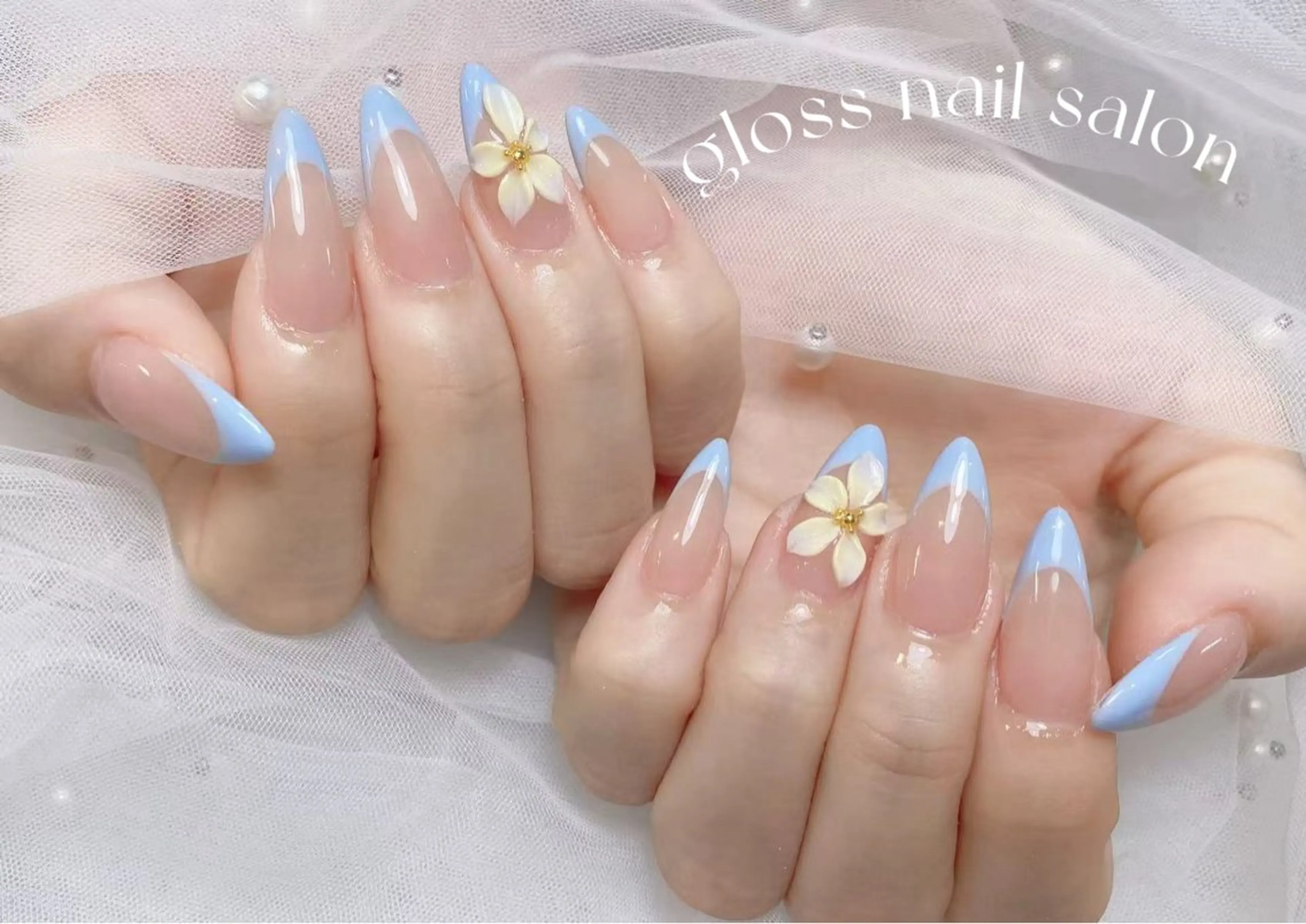 ネイル ゆり🌷 gloss nailのネイルデザイン