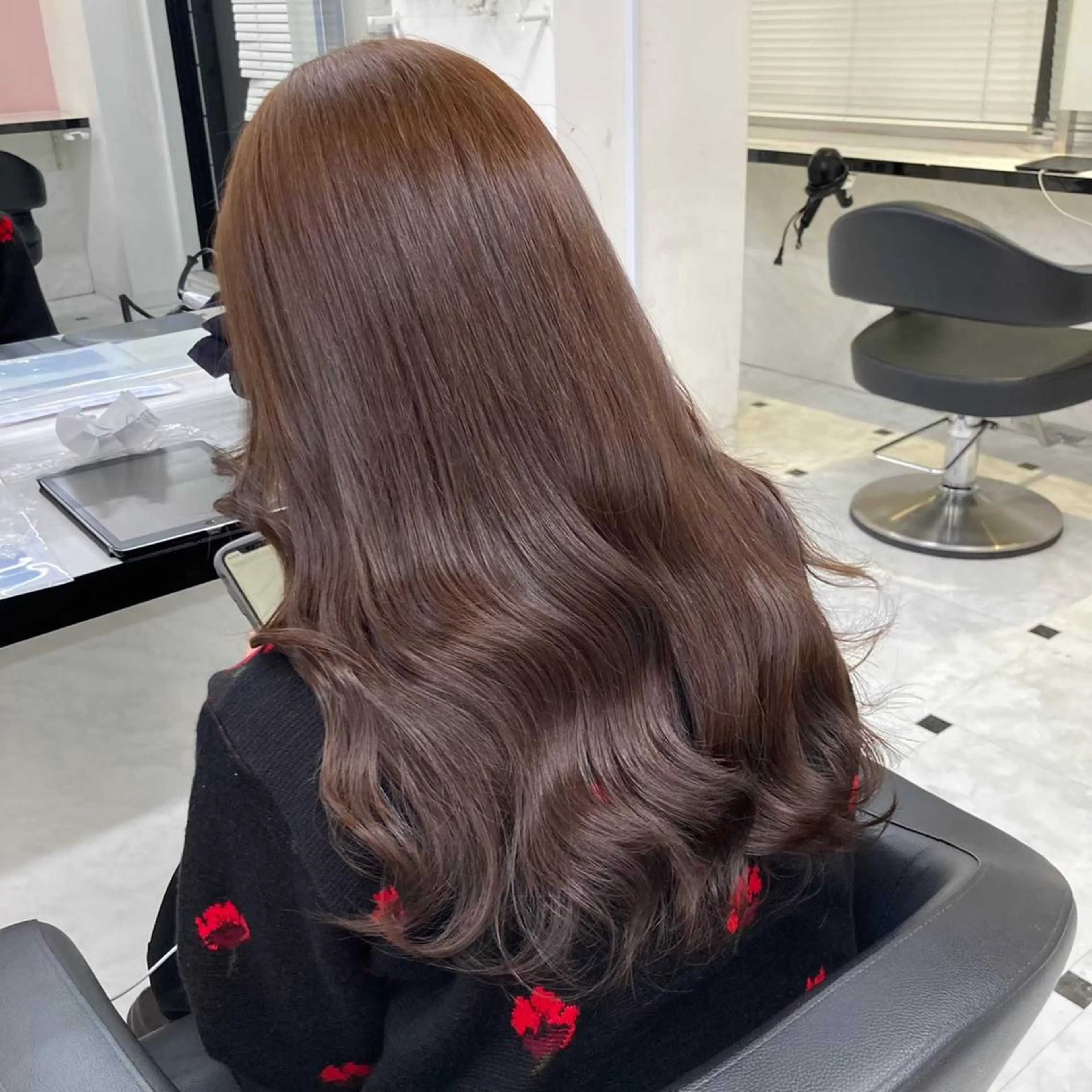 ロング カラー 🌐カワイイ製造機 💖マチ🦋のヘアスタイル