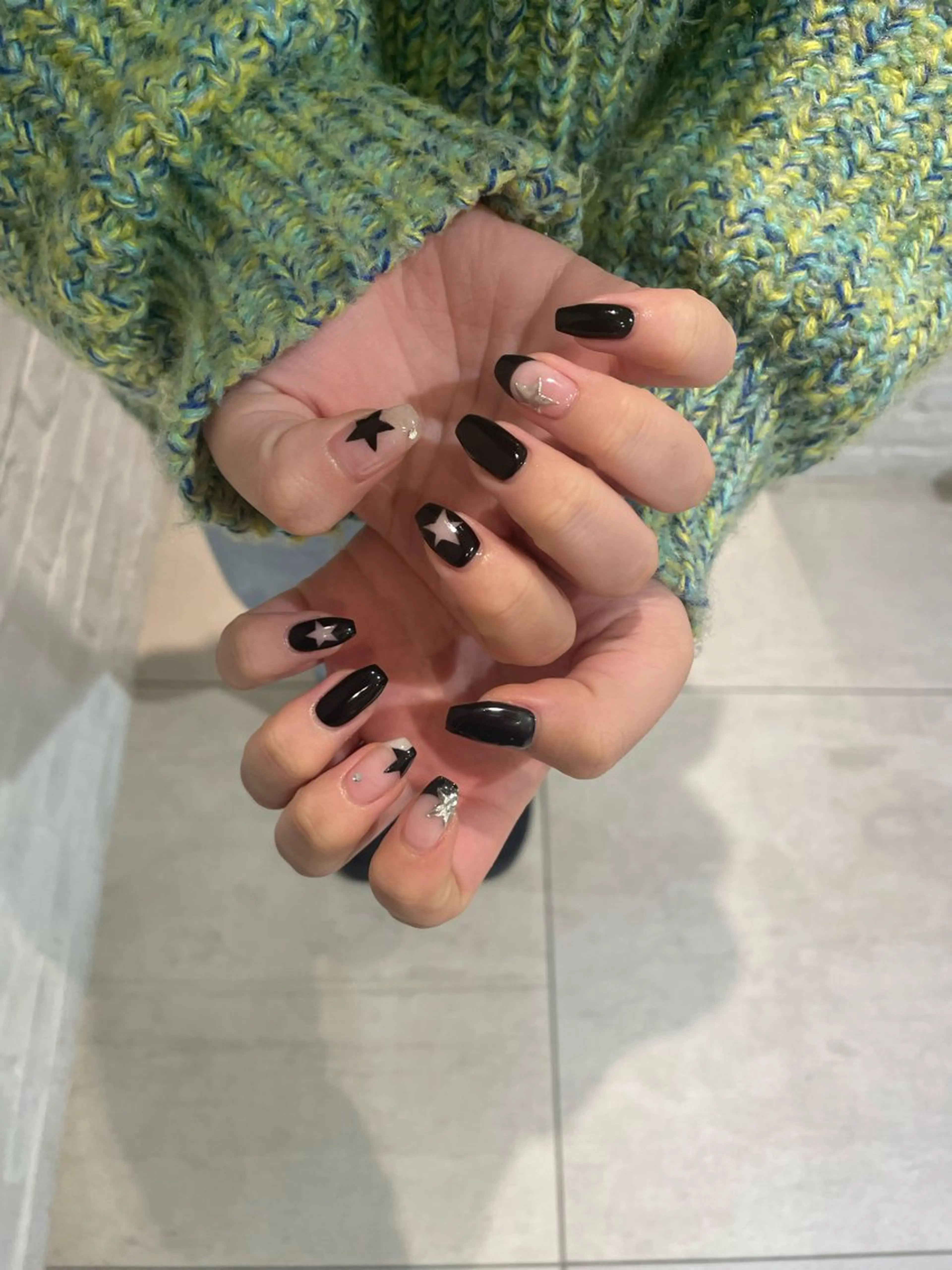 ミディアム 尾張 玖羽のネイルデザイン