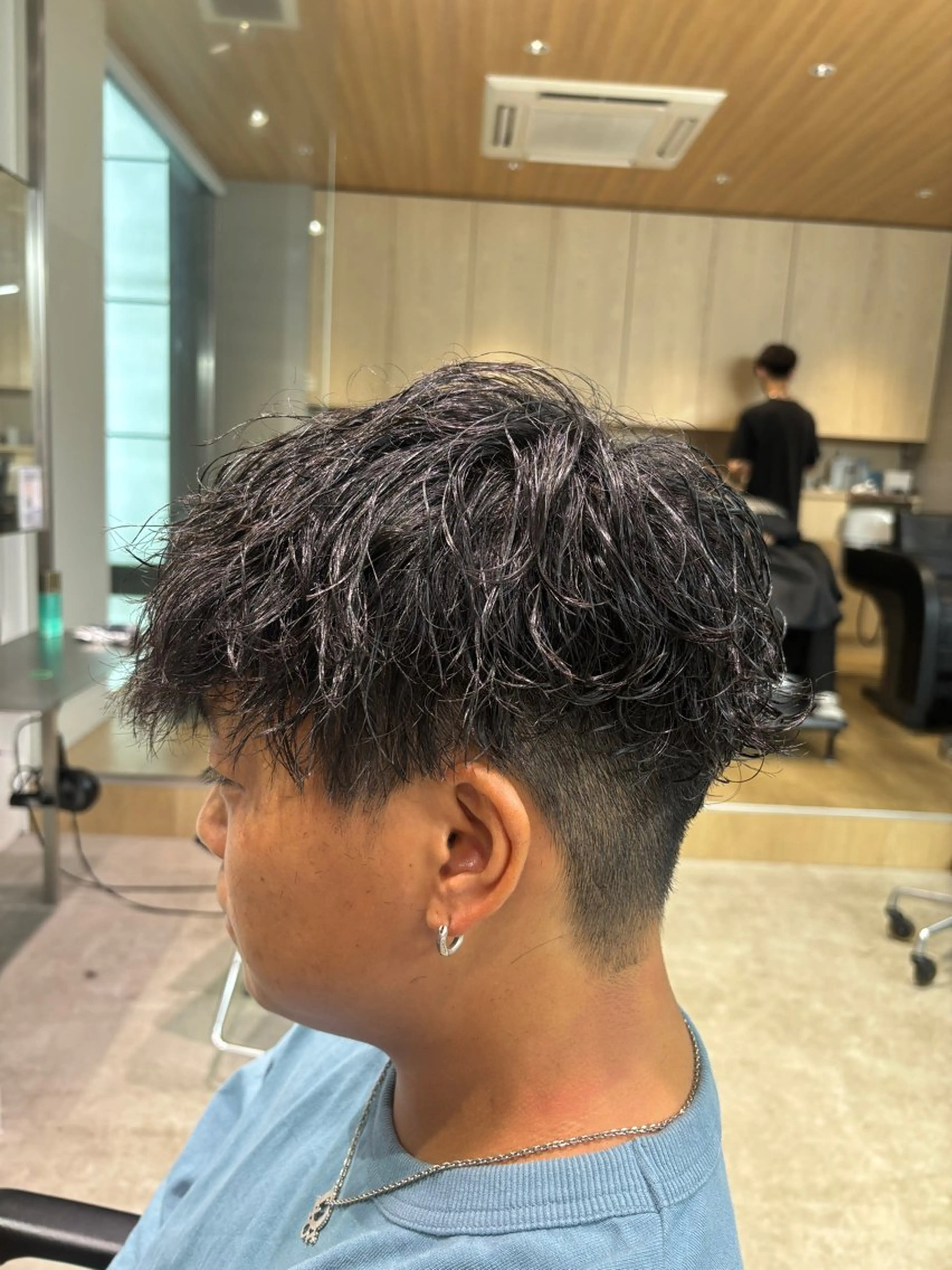 ショート パーマ カット パーマ ☀️fifth天神 英令🌙のヘアスタイル