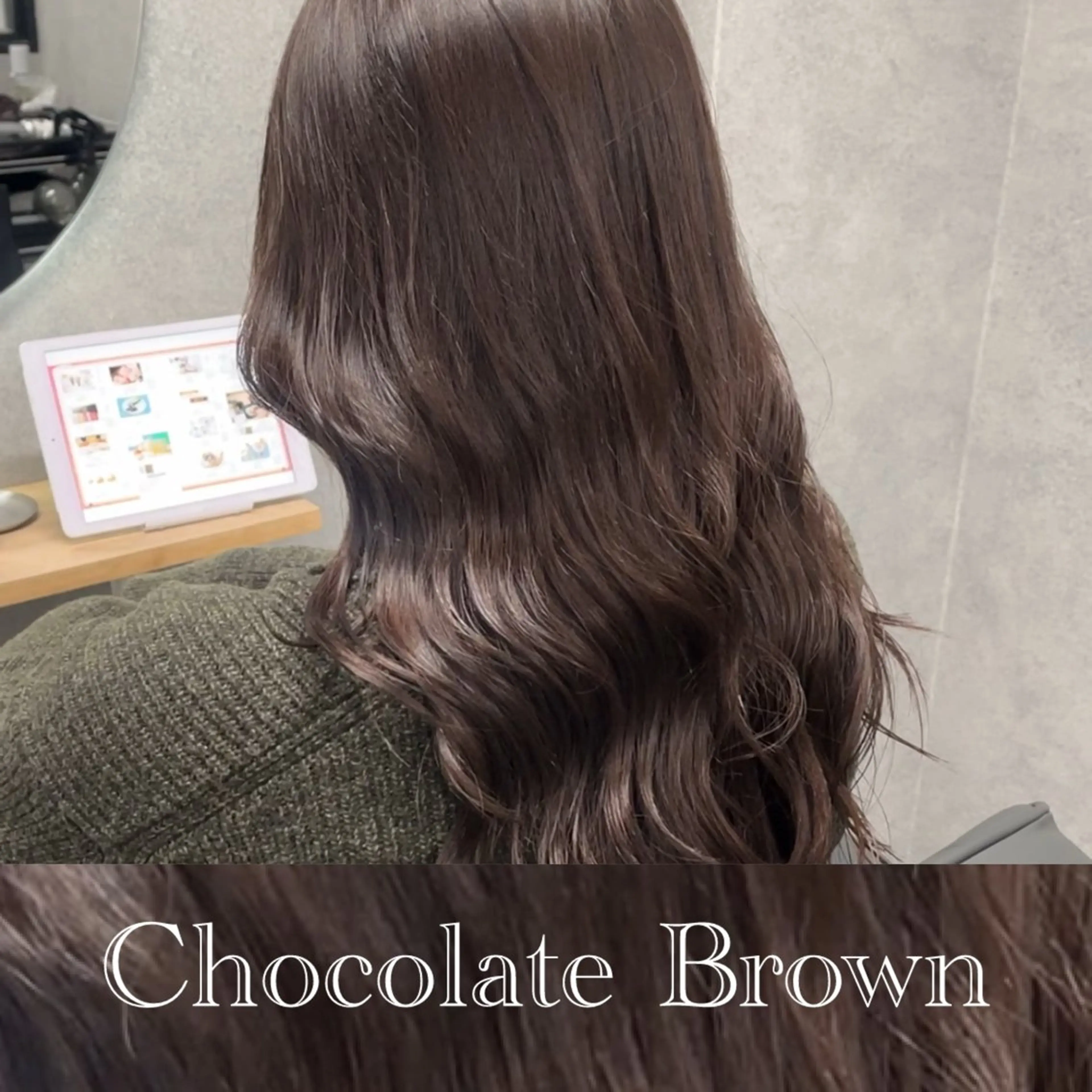 ロング カット ヘアカラー トリートメント 透明感カラー/レイヤ ー/顔まわり/辻部のヘアスタイル