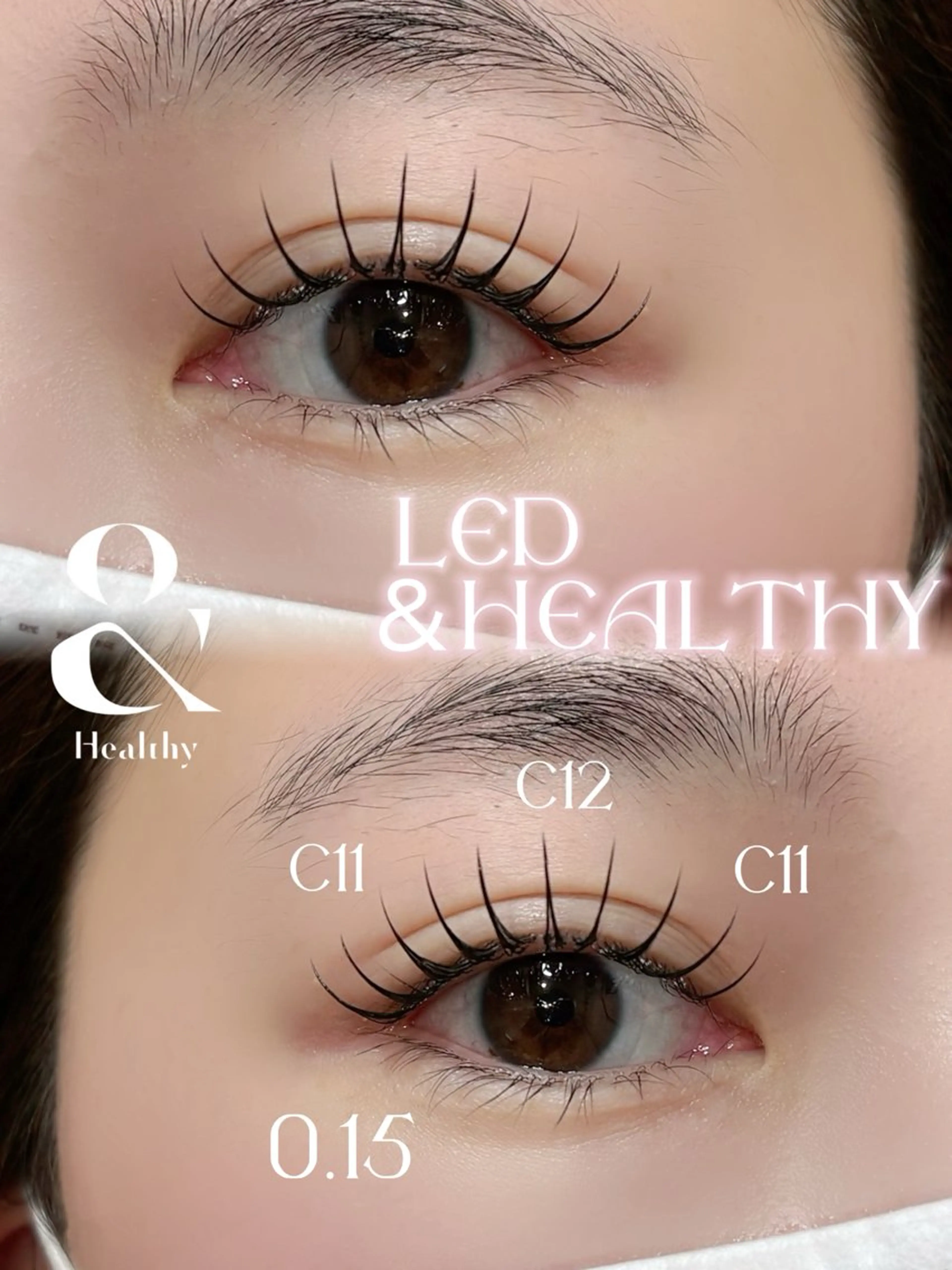 ご新規様✨LED✖️& Healthy【アンドヘルシー】フラットラッシュ140本迄【オフ無料】当日キャンセル料1500円の写真