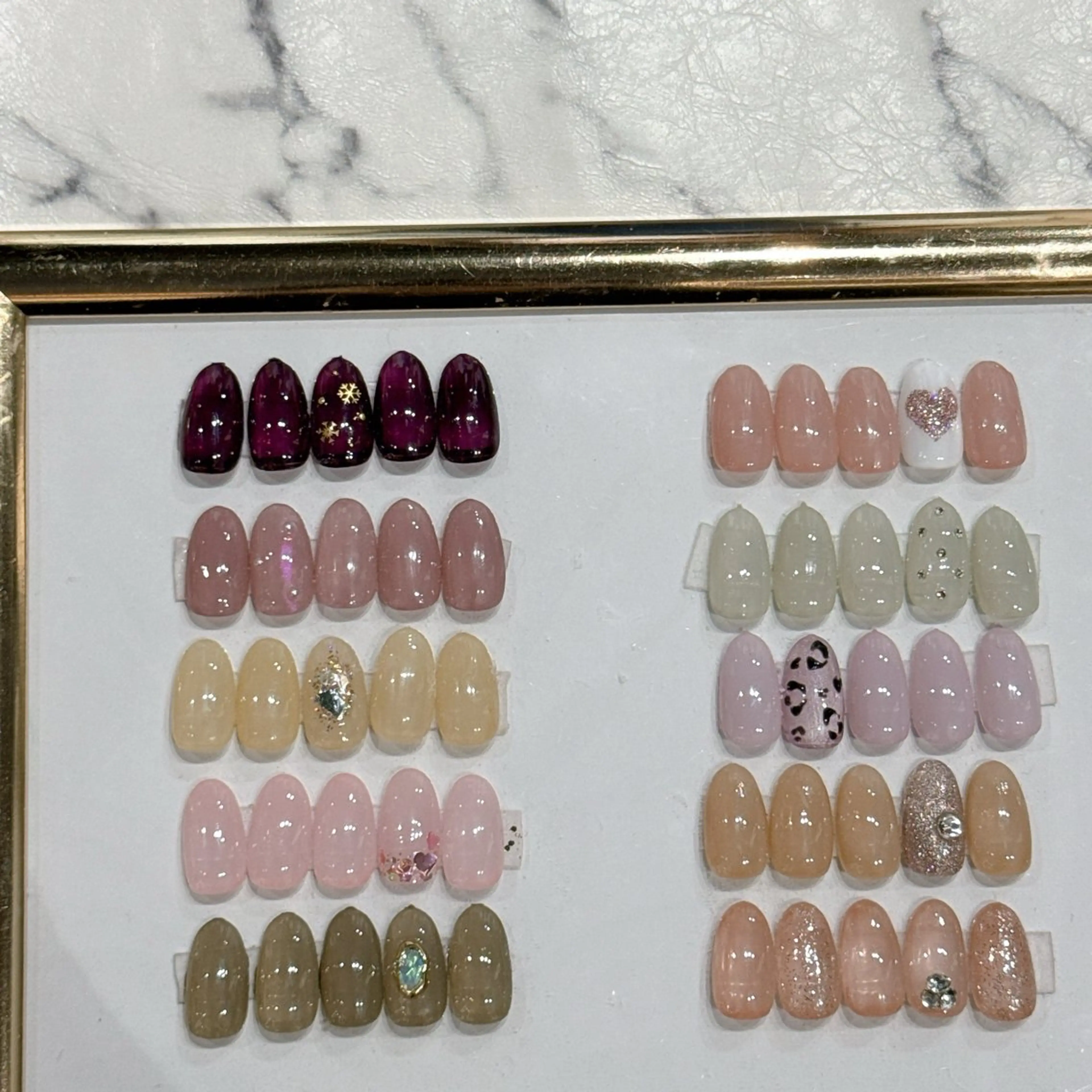 ネイル オフィスネイル シンプルネイル NARERU rycomのマツエク・マツパデザイン