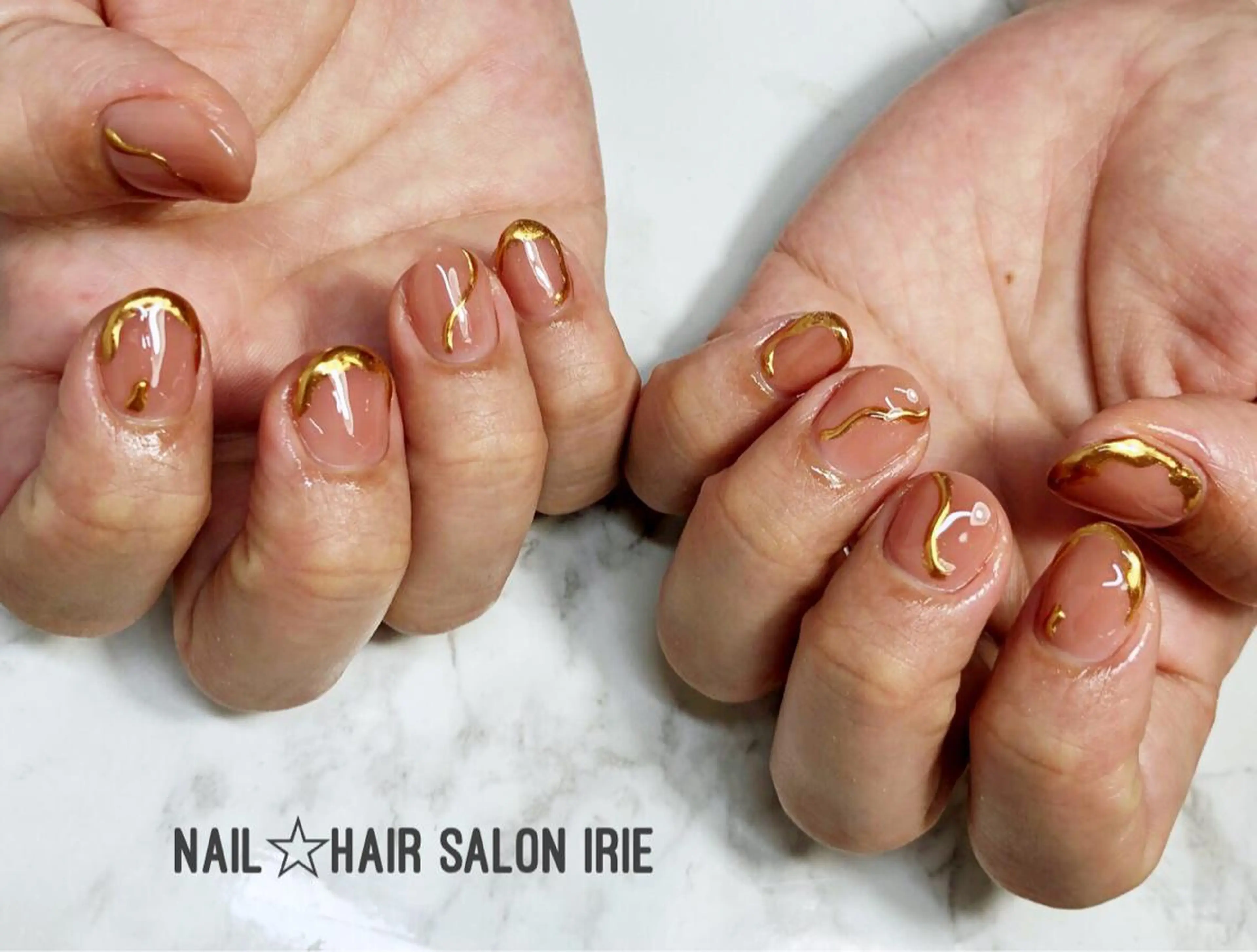 ネイル Hair salon Irie所属・與儀 知佳のネイルデザイン