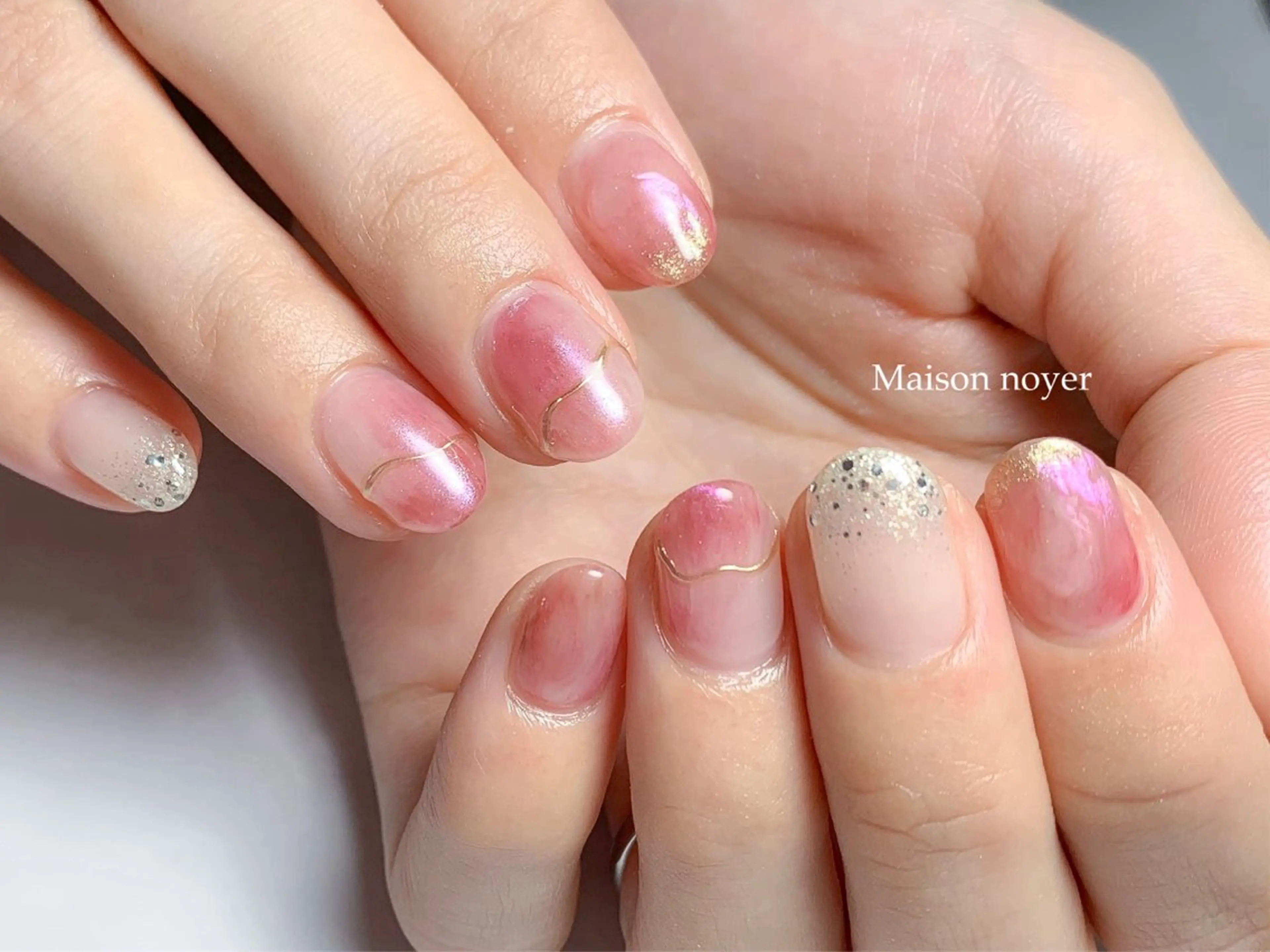 ネイル ハンドネイル Maison noyerのネイルデザイン