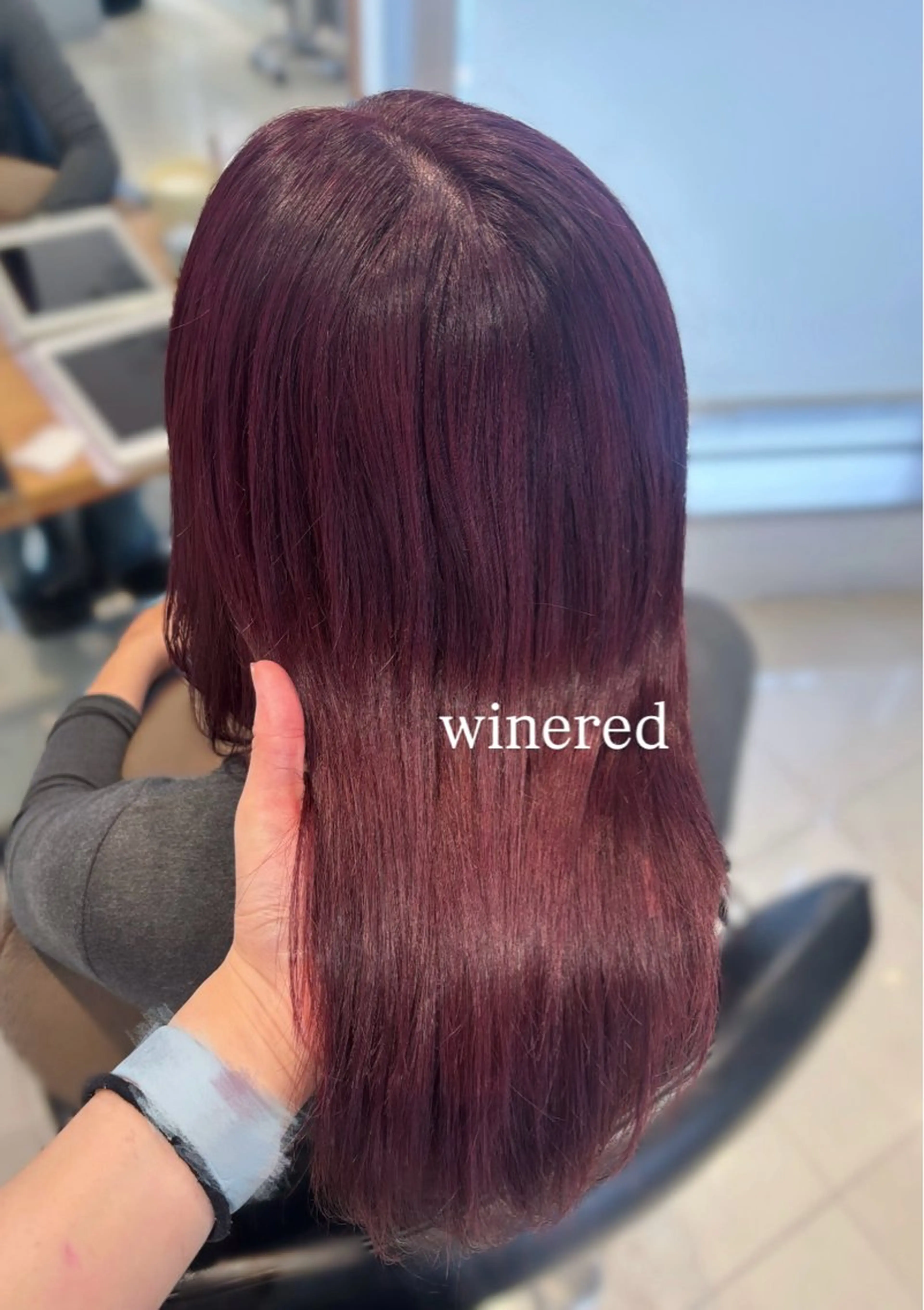 カラー ヘアカラー トリートメント 艶髪カラー/ レイヤー/yuiのヘアスタイル