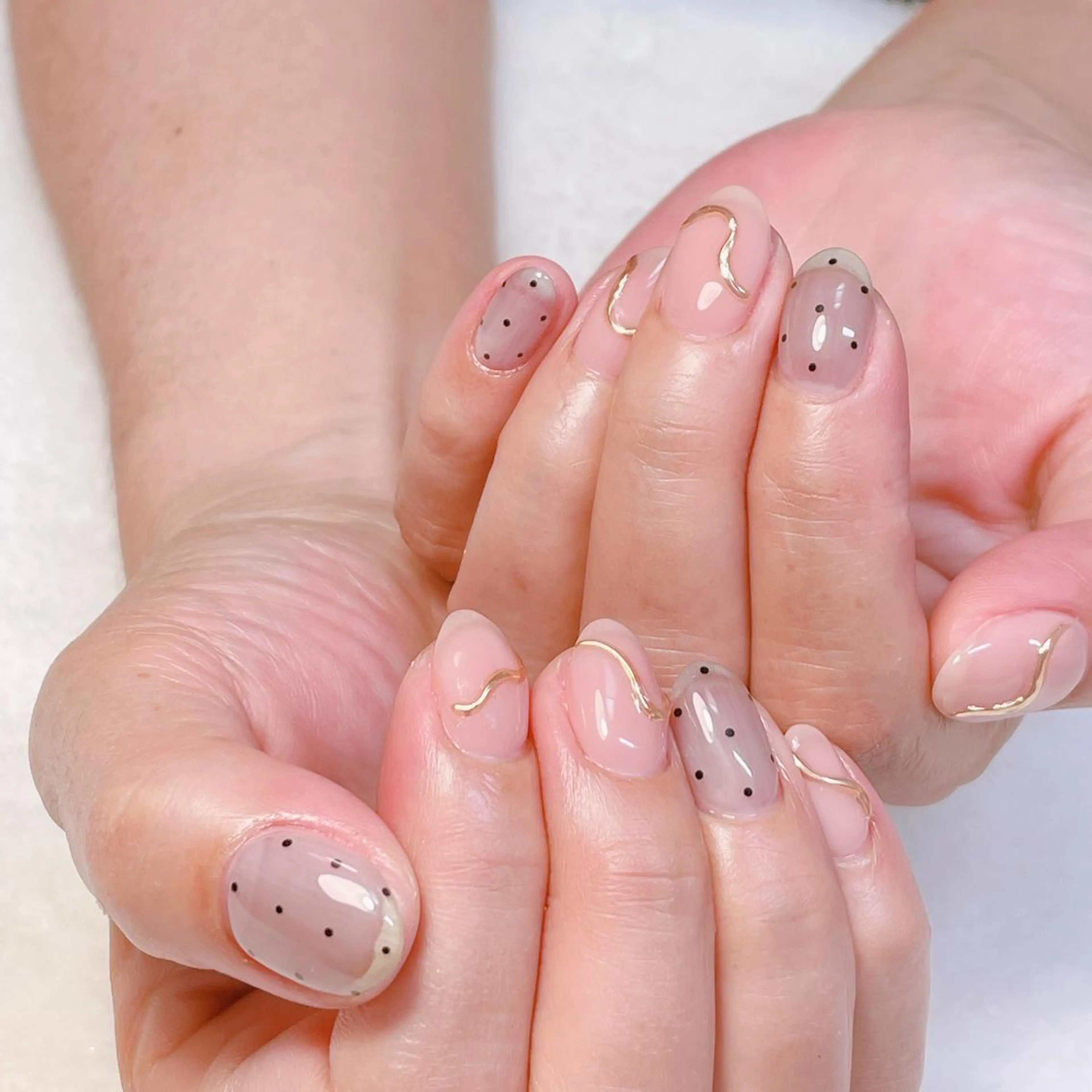 ネイル アートネイル ミラーネイル ハンドネイル kipinail 川﨑えりかのネイルデザイン