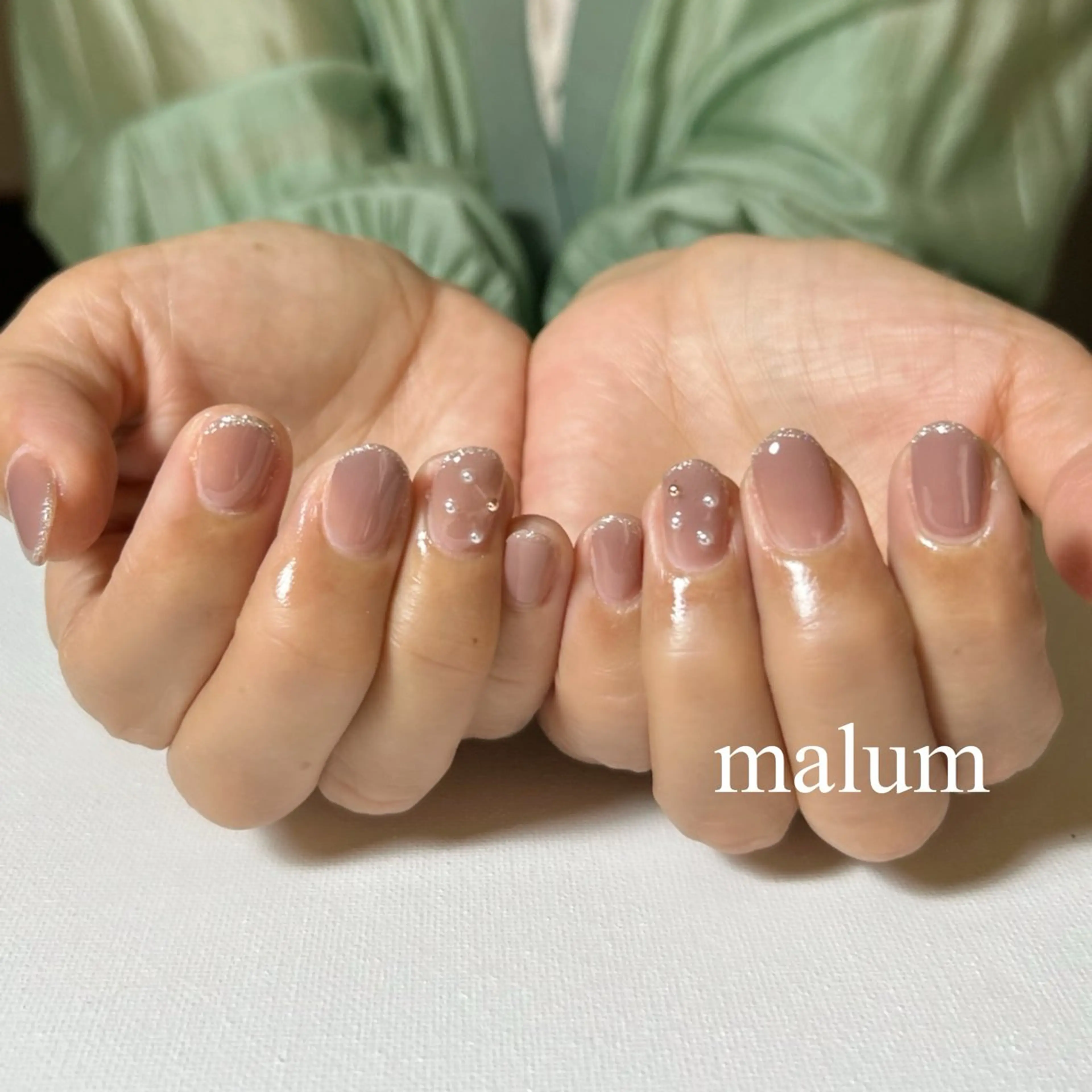 ネイル ハンドネイル malum nailのネイルデザイン