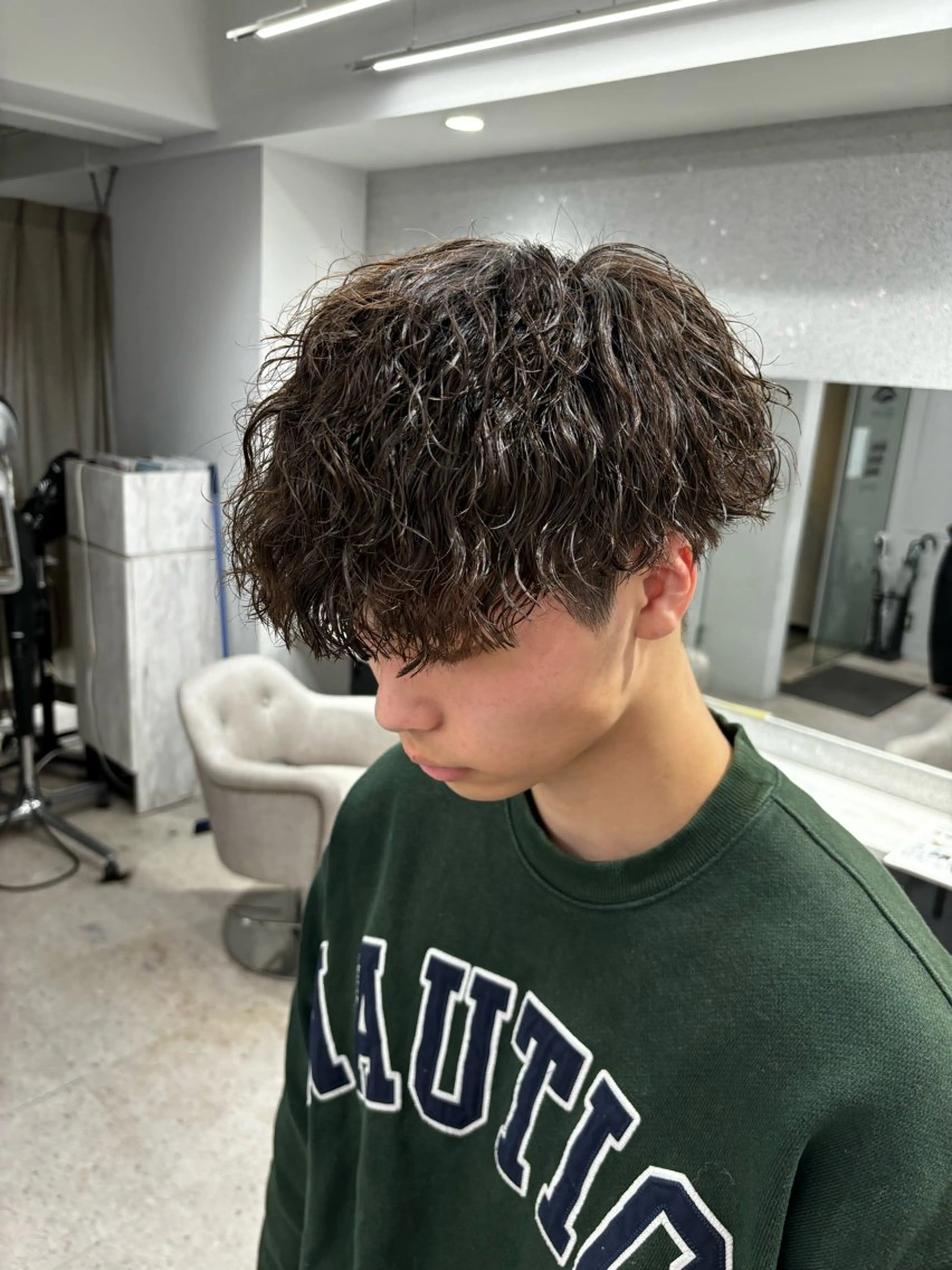 パーマ メンズ 🍐シャドウパーマ メンズ特化/守岡🍐のヘアスタイル