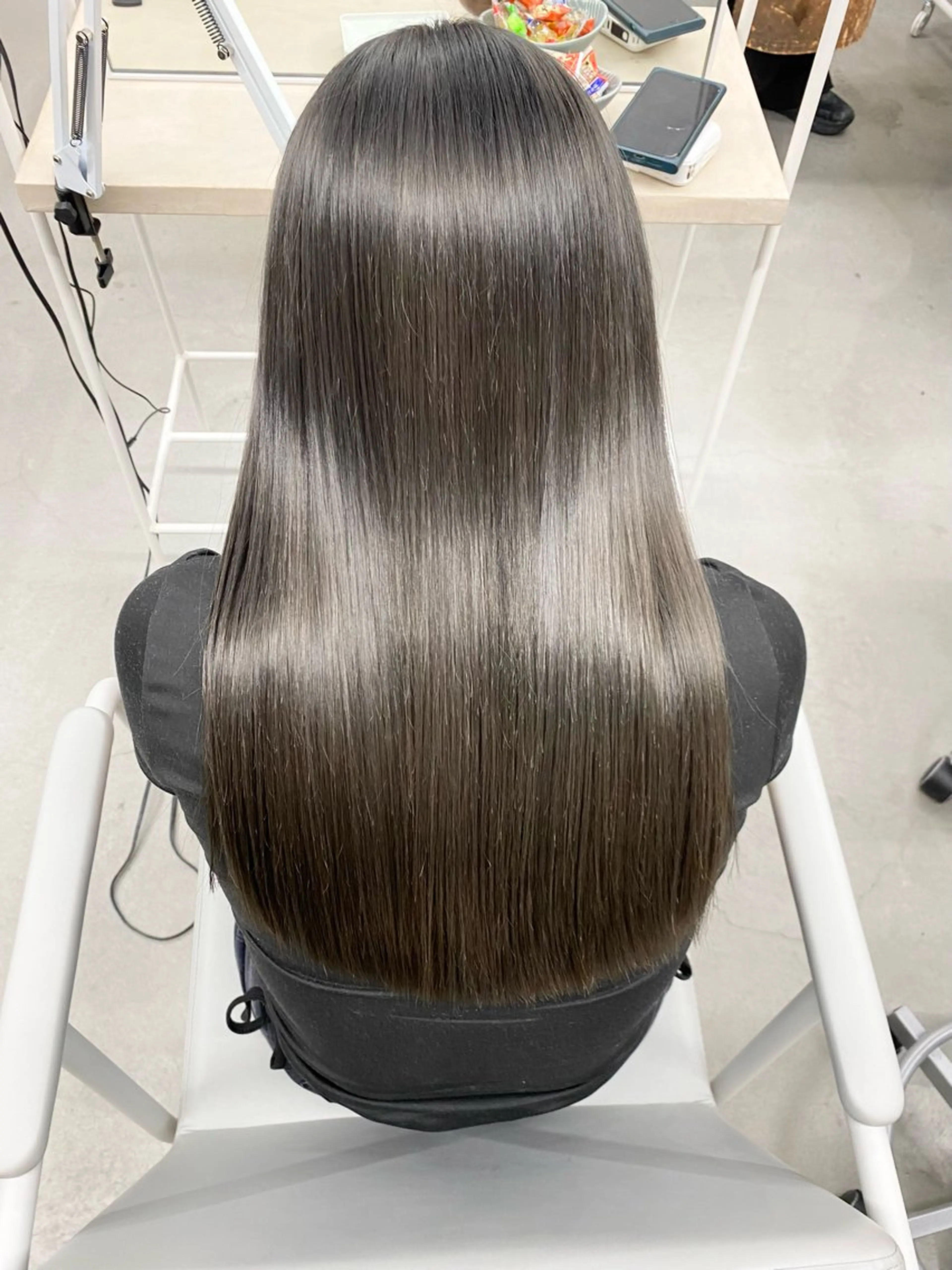 ロング カラー 前橋 姫奈のヘアスタイル