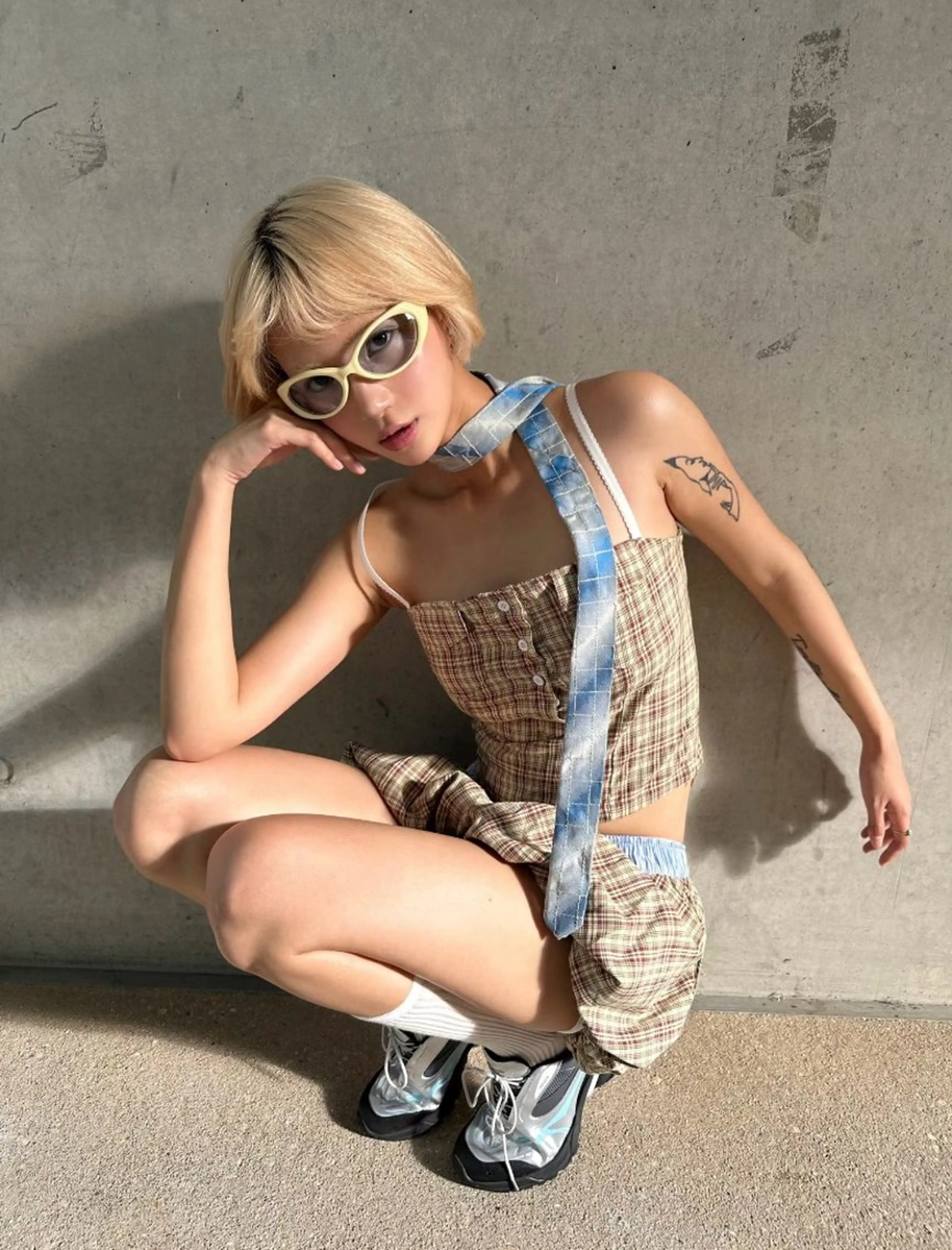 ショート カラー レイヤー/柔色 カラー/SAkiのヘアスタイル