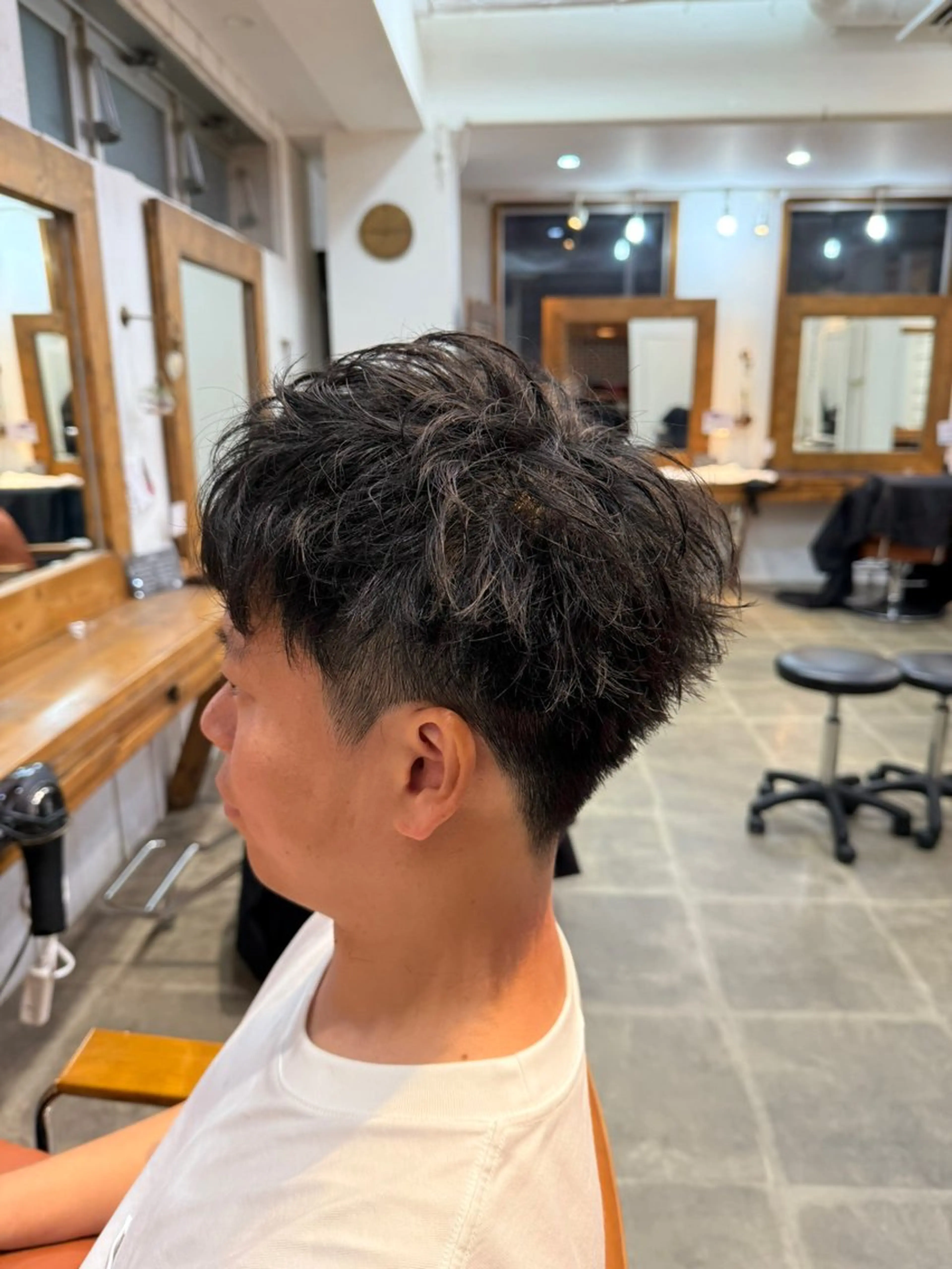 メンズ レディースカット 川添佑斗のヘアスタイル