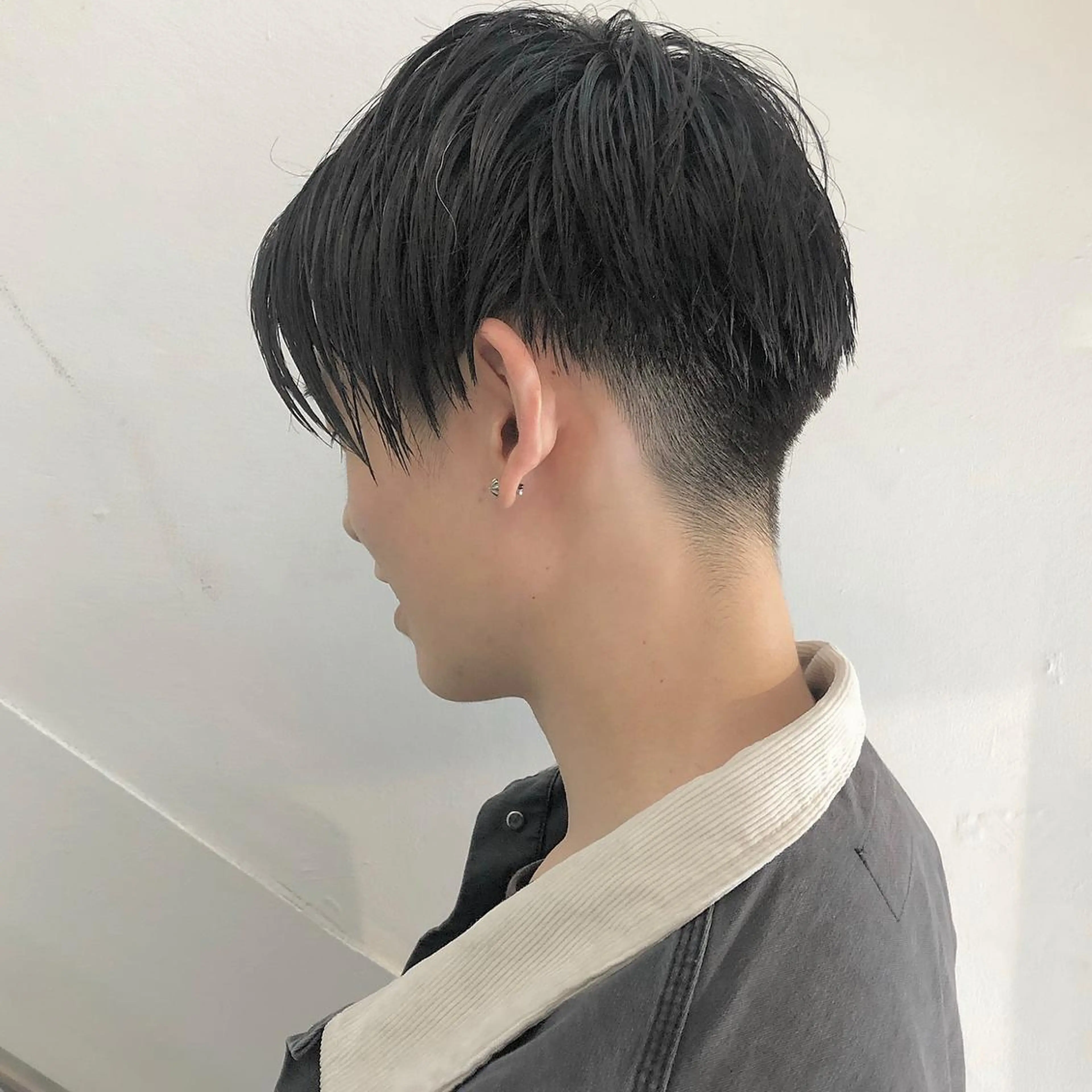 ショート メンズ CLUTCH天王寺 西藤遥河のヘアスタイル